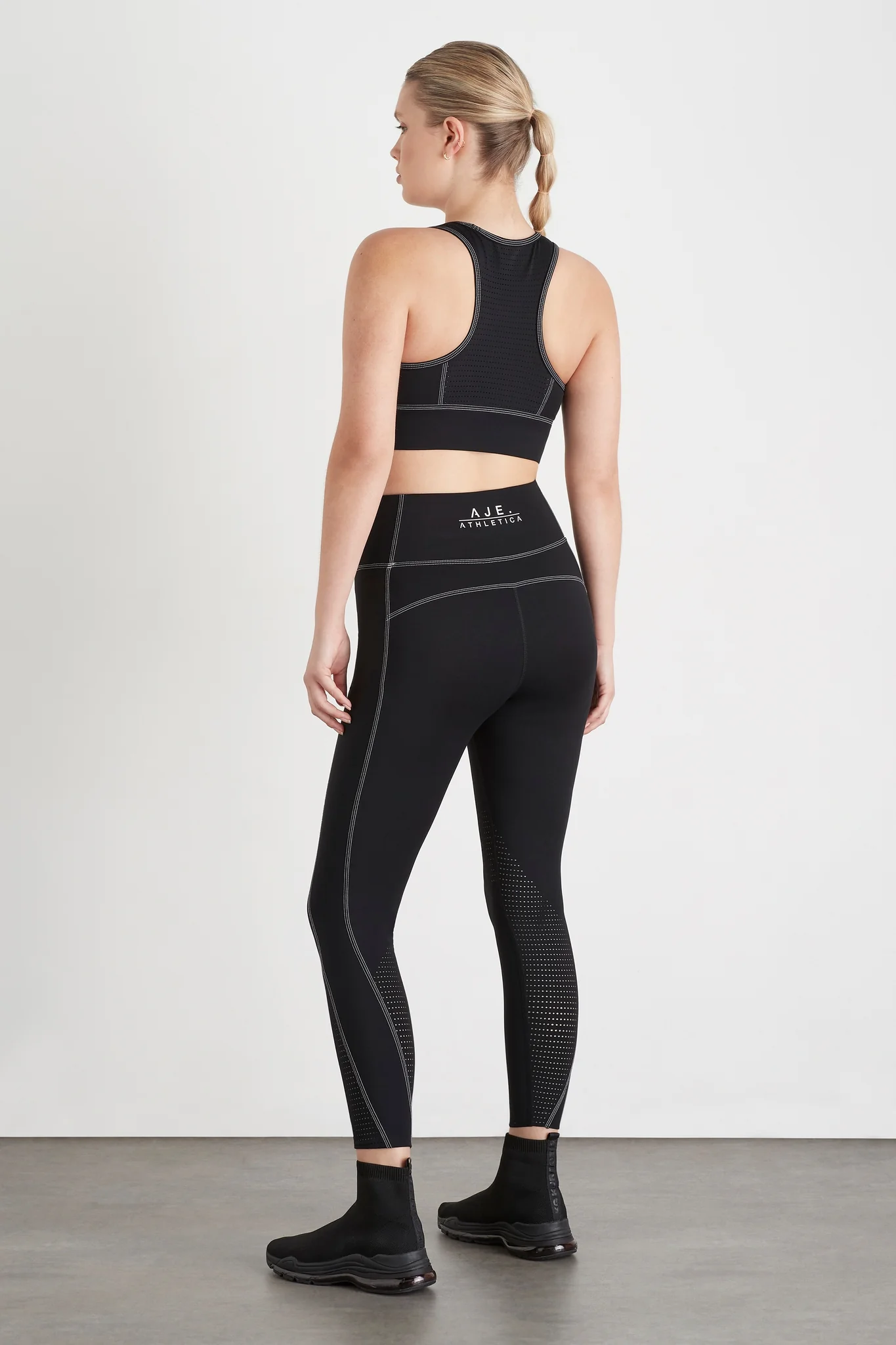 Classic Laser Cut Full Length Legging 202 - Image 11