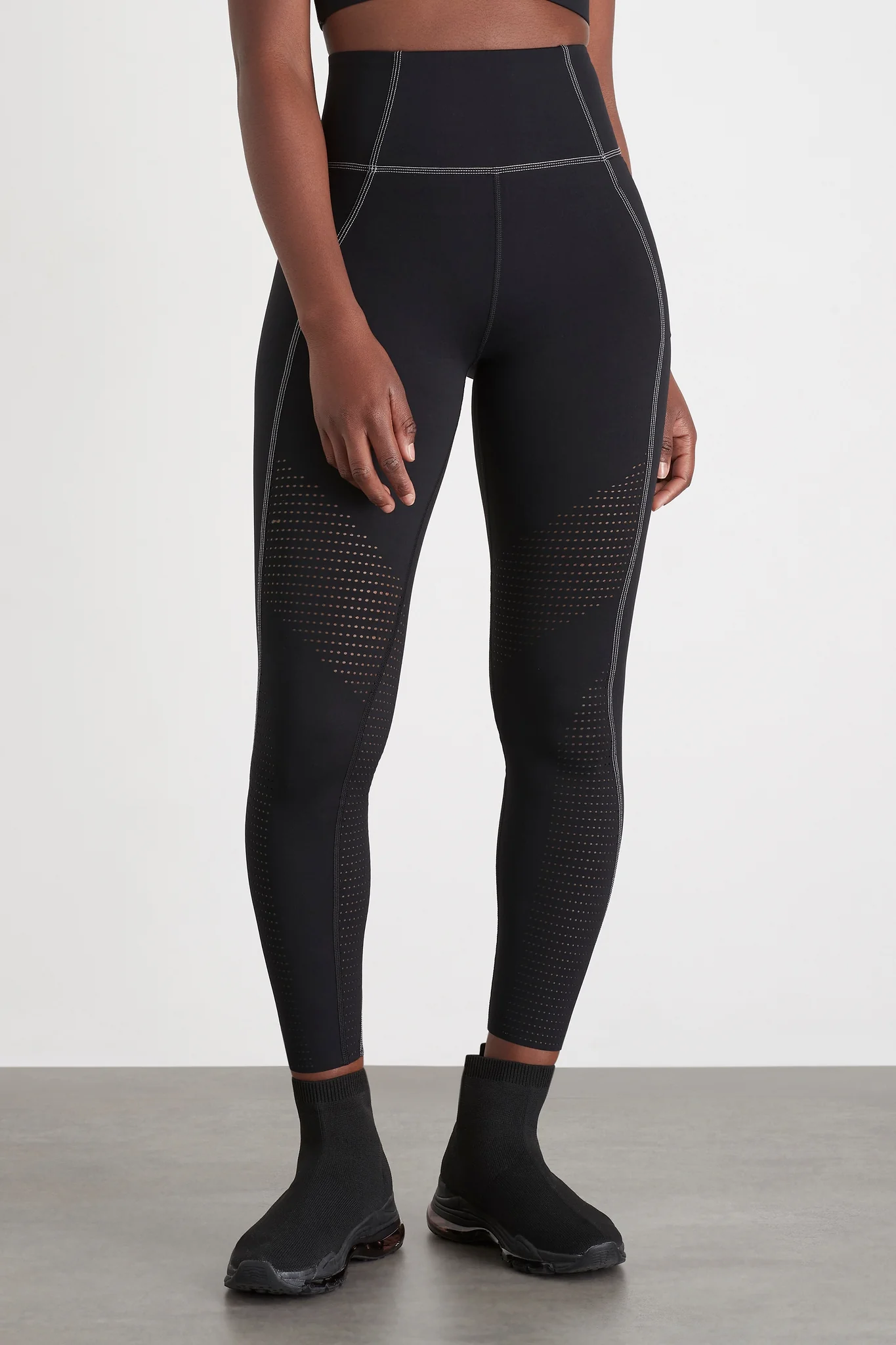 Classic Laser Cut Full Length Legging 202 - Image 3