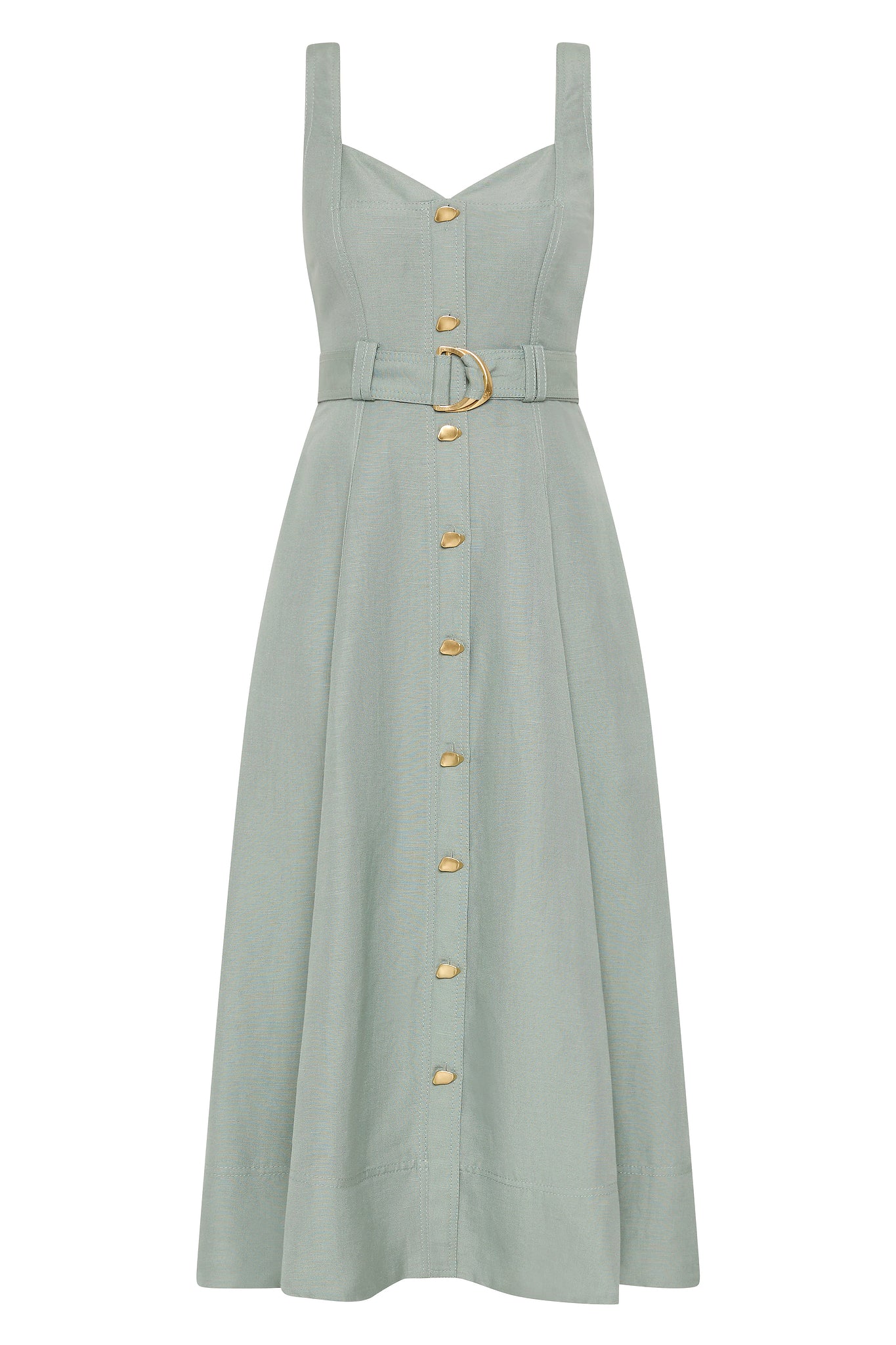 Clay Belted Midi Dress - Image 2