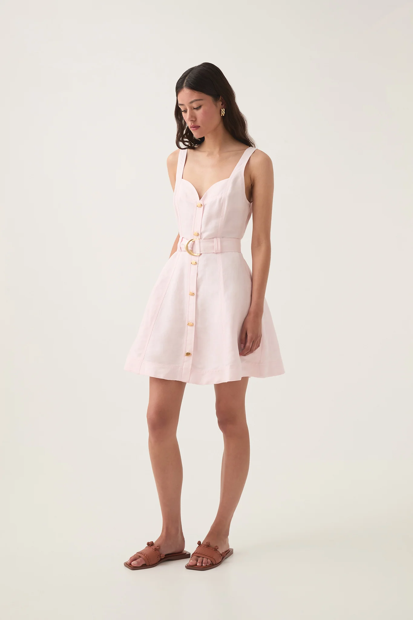 Clay Belted Mini Dress - Image 3