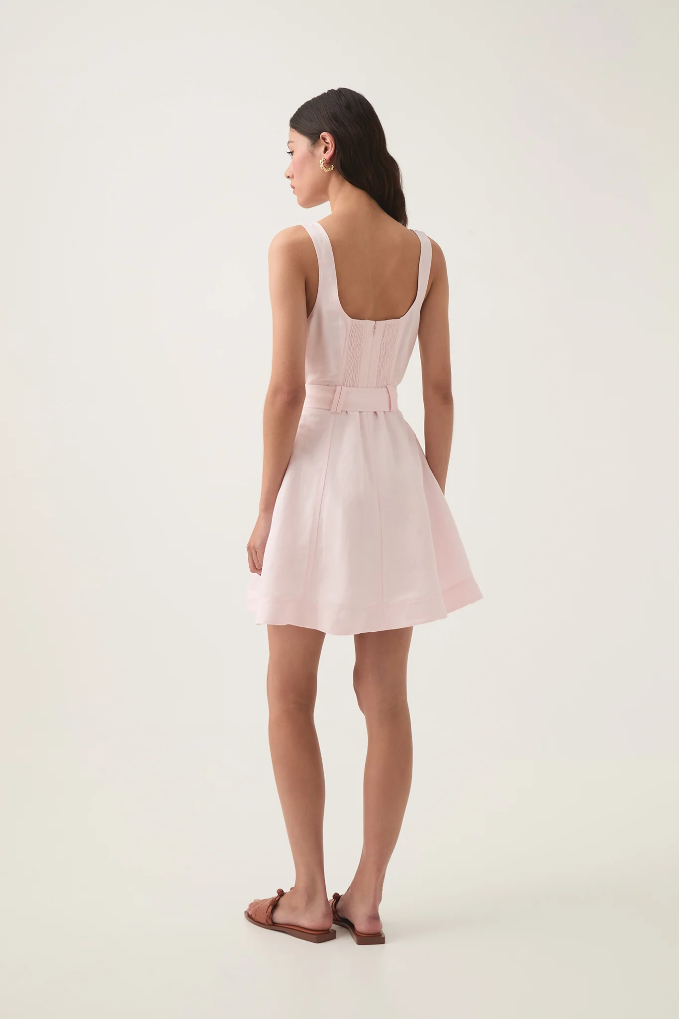 Clay Belted Mini Dress - Image 6