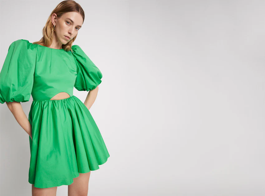 Colette Abstract Cut Out Mini Dress - Image 7