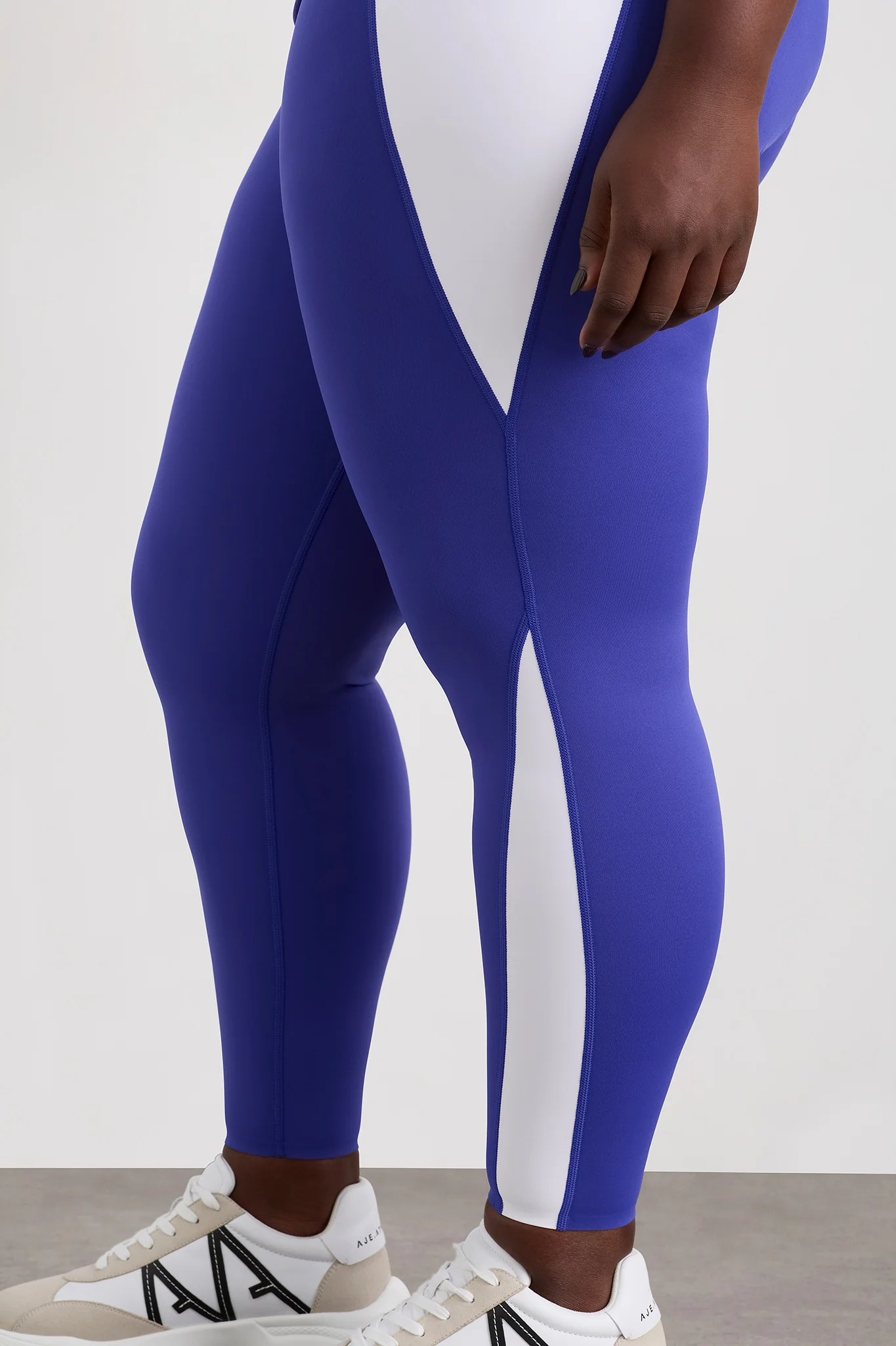 Colour Block Ankle Length Legging 299 - Image 11