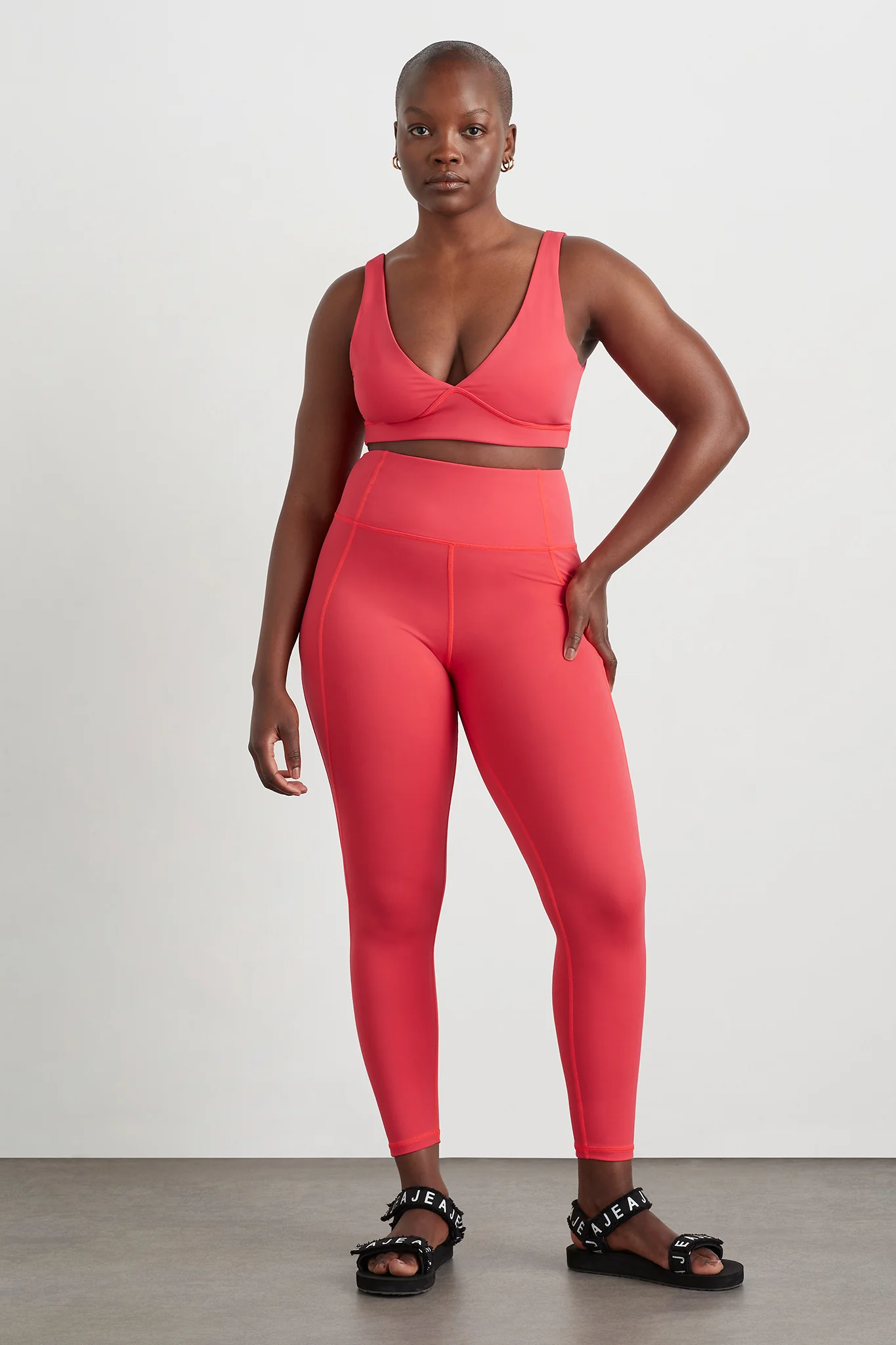 Contour Plunge Sports Bra 342 - Image 8