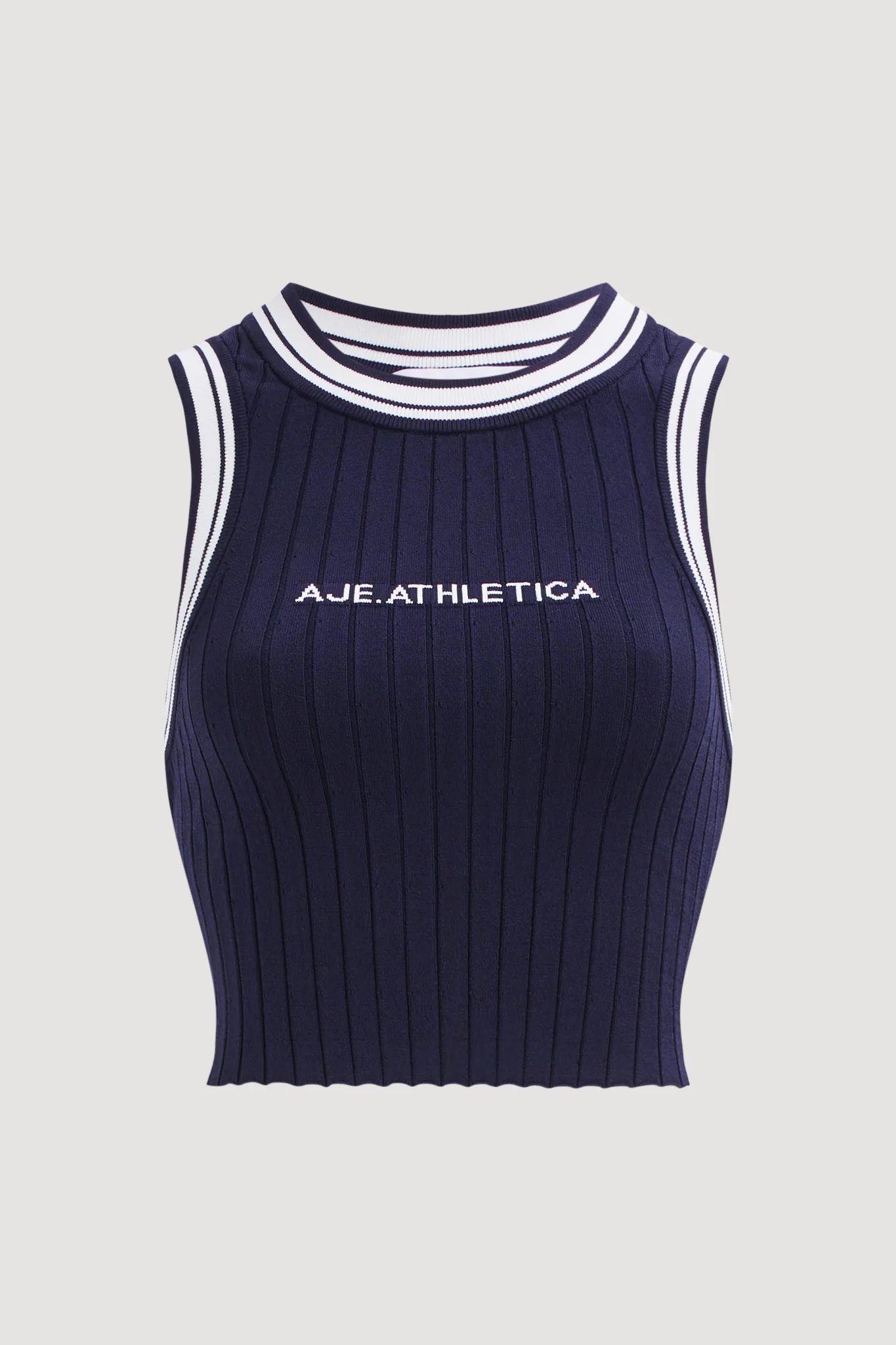 Contrast Rib Knit Tank 135 - Image 9