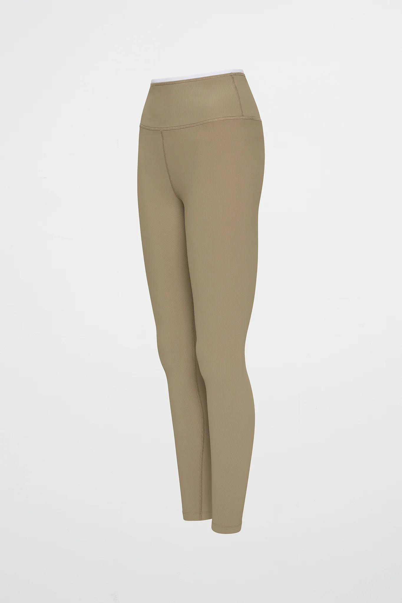 Contrast Ribbed Full Length Legging 203 - Image 2