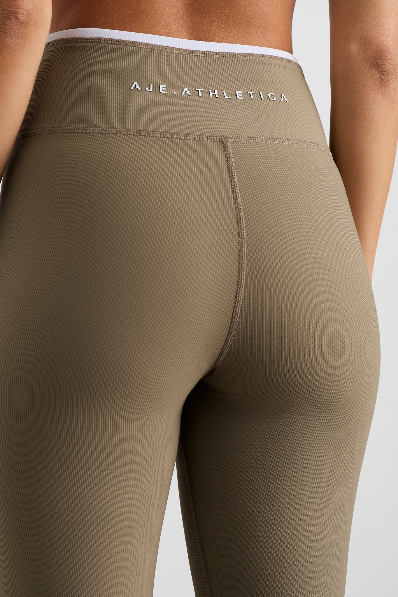 Contrast Ribbed Full Length Legging 203 - Image 4