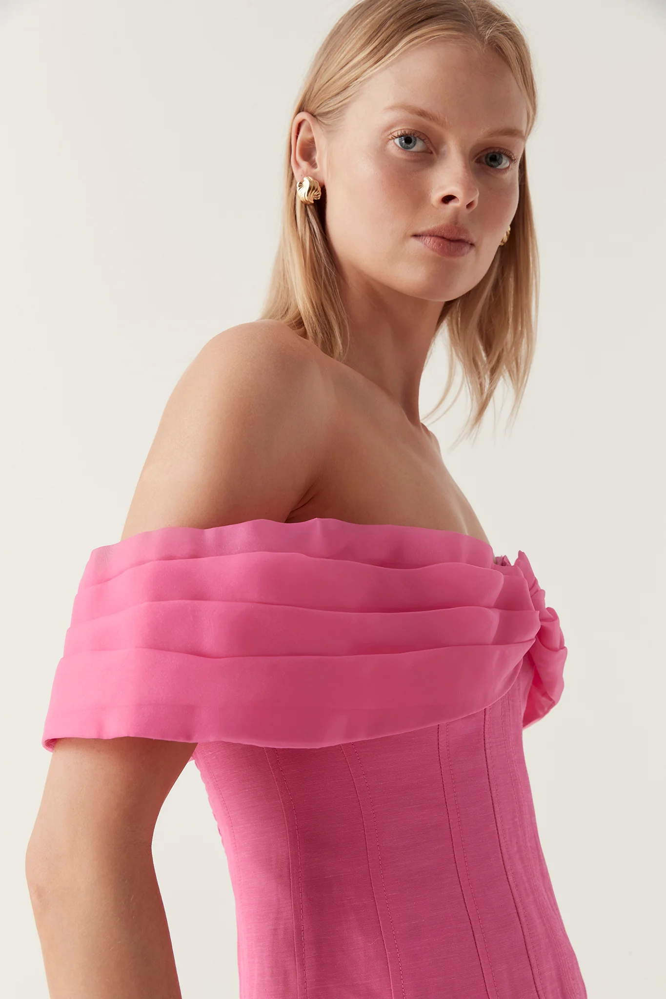 Cordelia Corseted Crop Top - Image 4