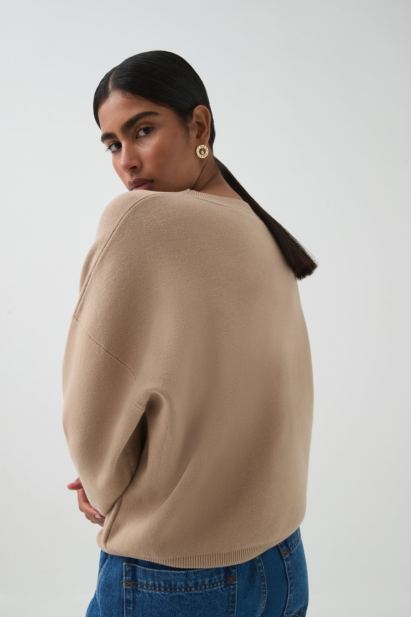 Core Knit Logo Jumper - Image 6