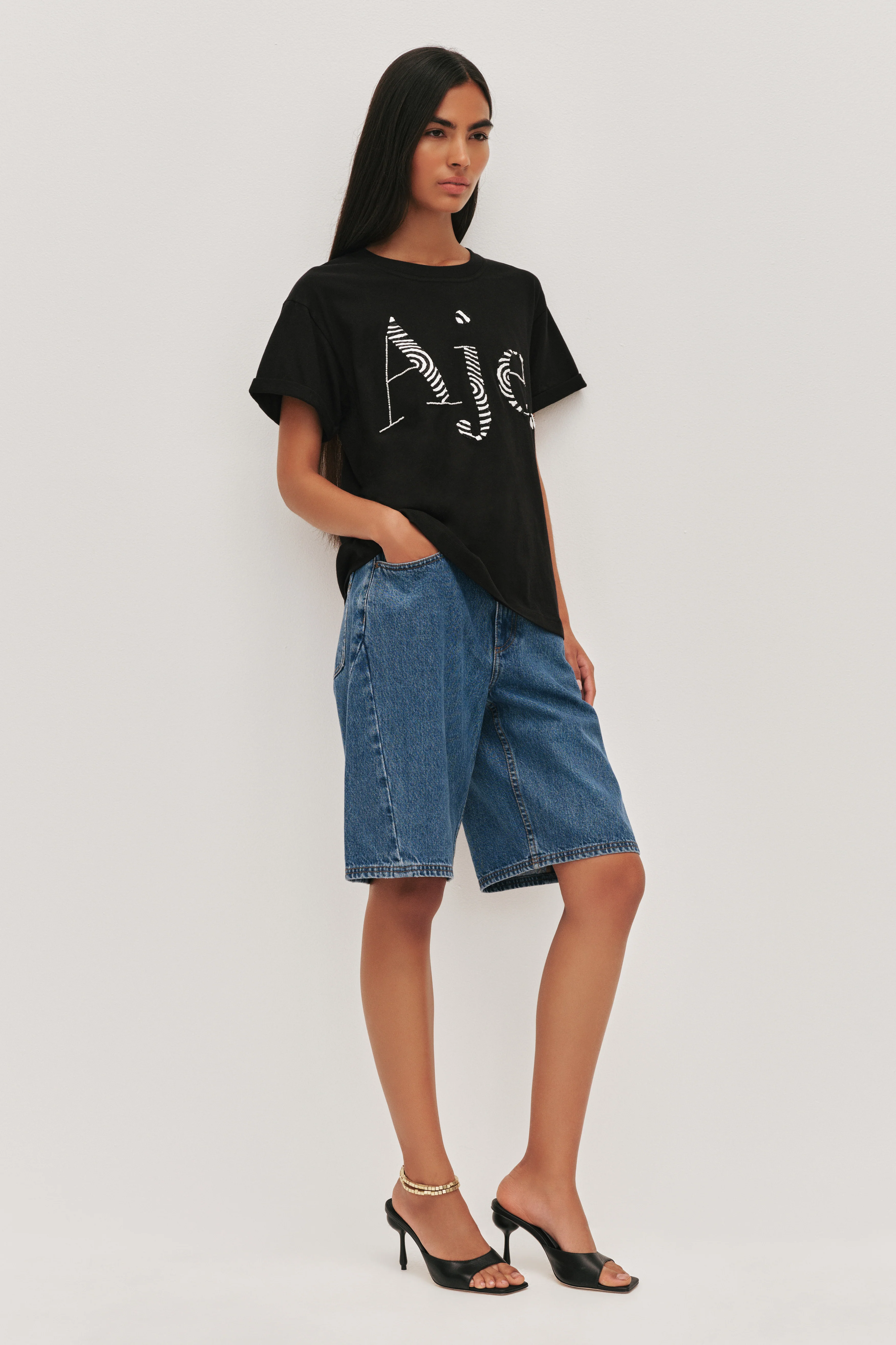 Core Raffia Logo Tee - Image 2