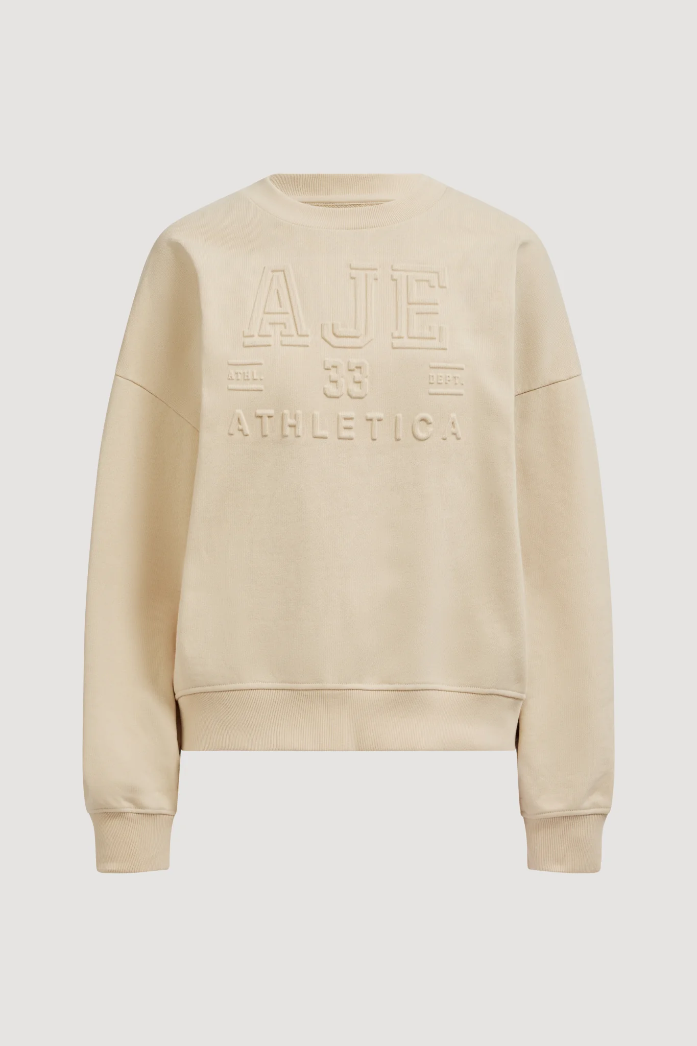 Crop Crew Neck Jumper - Image 2