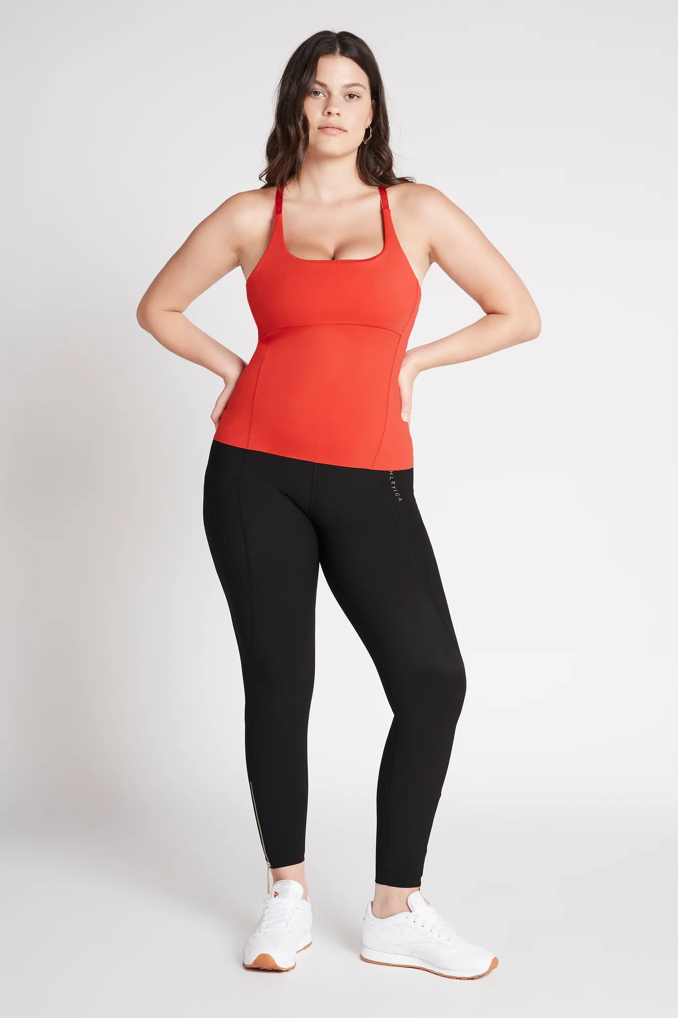 Cropped Adjustable Strap Racerback Tank 117 - Image 11