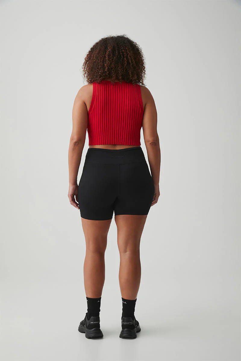 Cropped Knitted Logo Tank 135 - Image 7