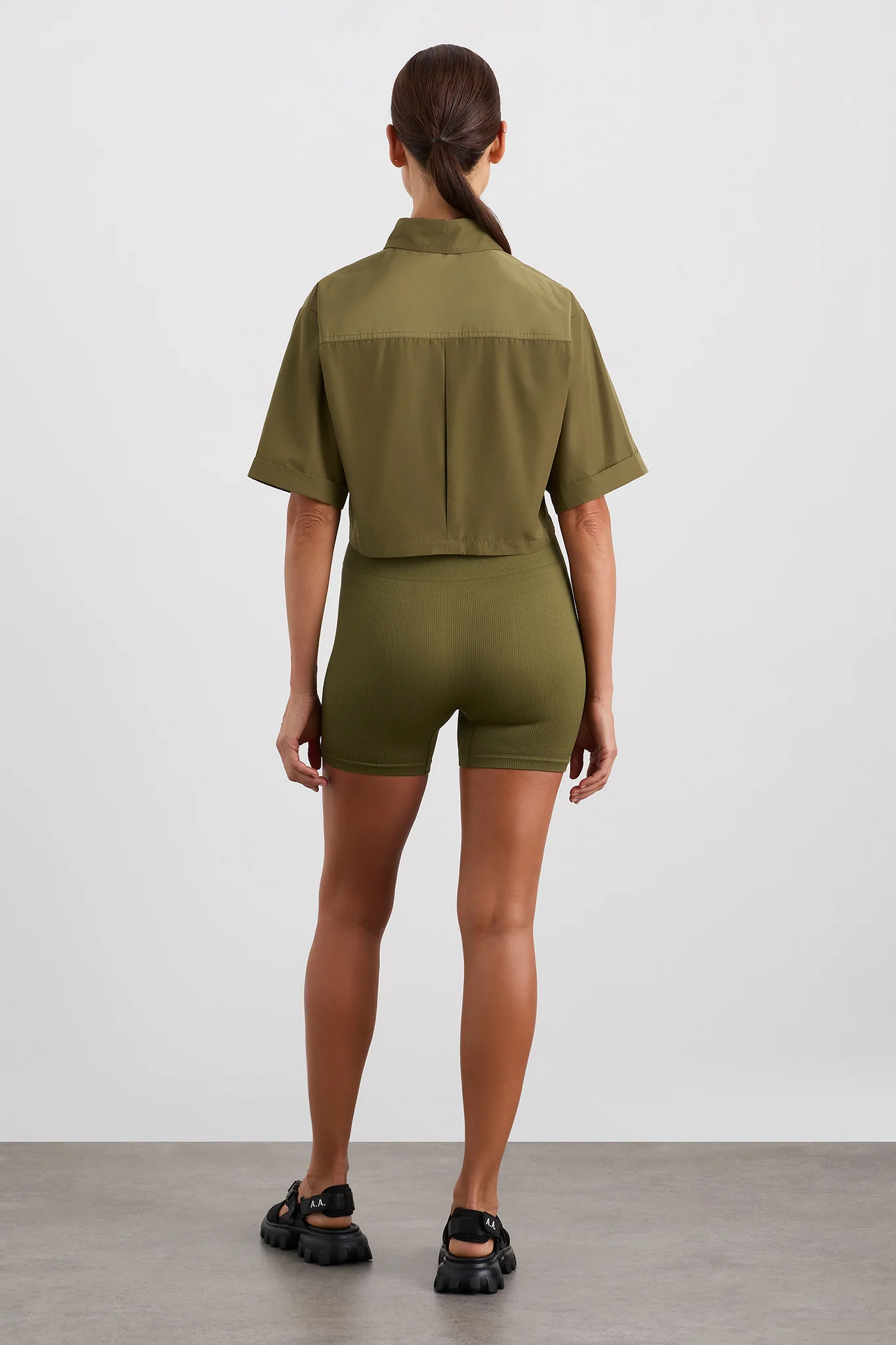 Cropped Spray Shirt 441 - Image 6