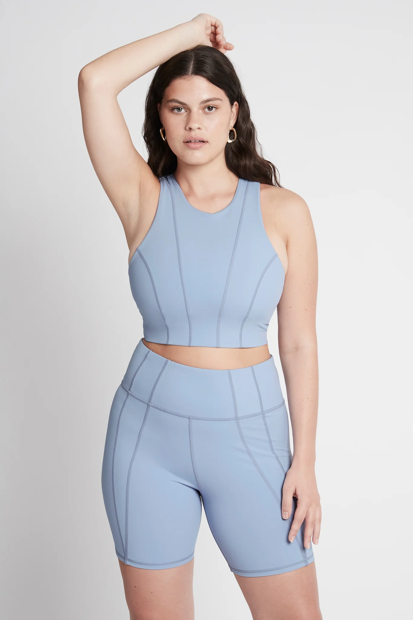 Cross Back Crop Top 316 - Image 7