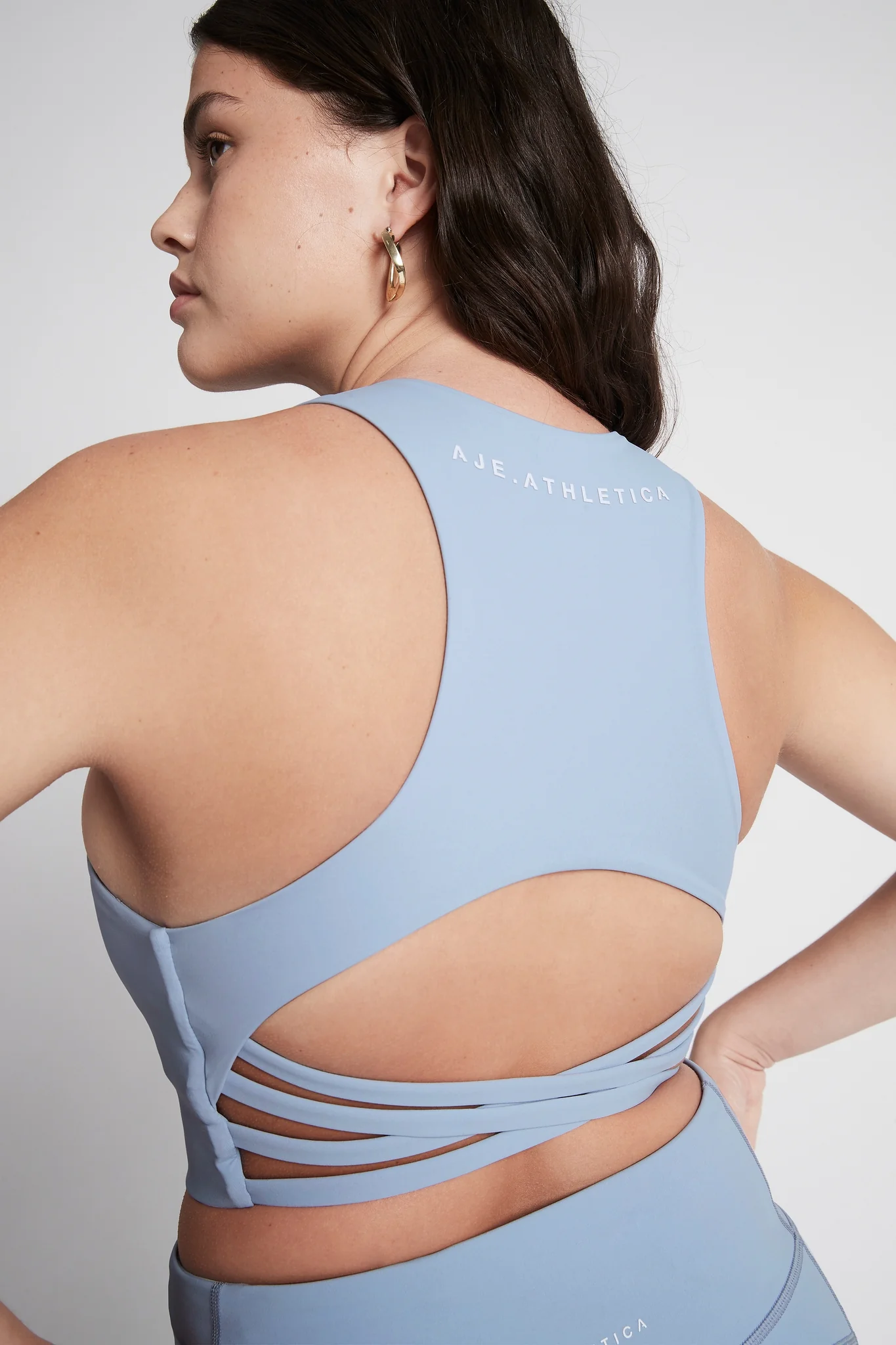 Cross Back Crop Top 316 - Image 9
