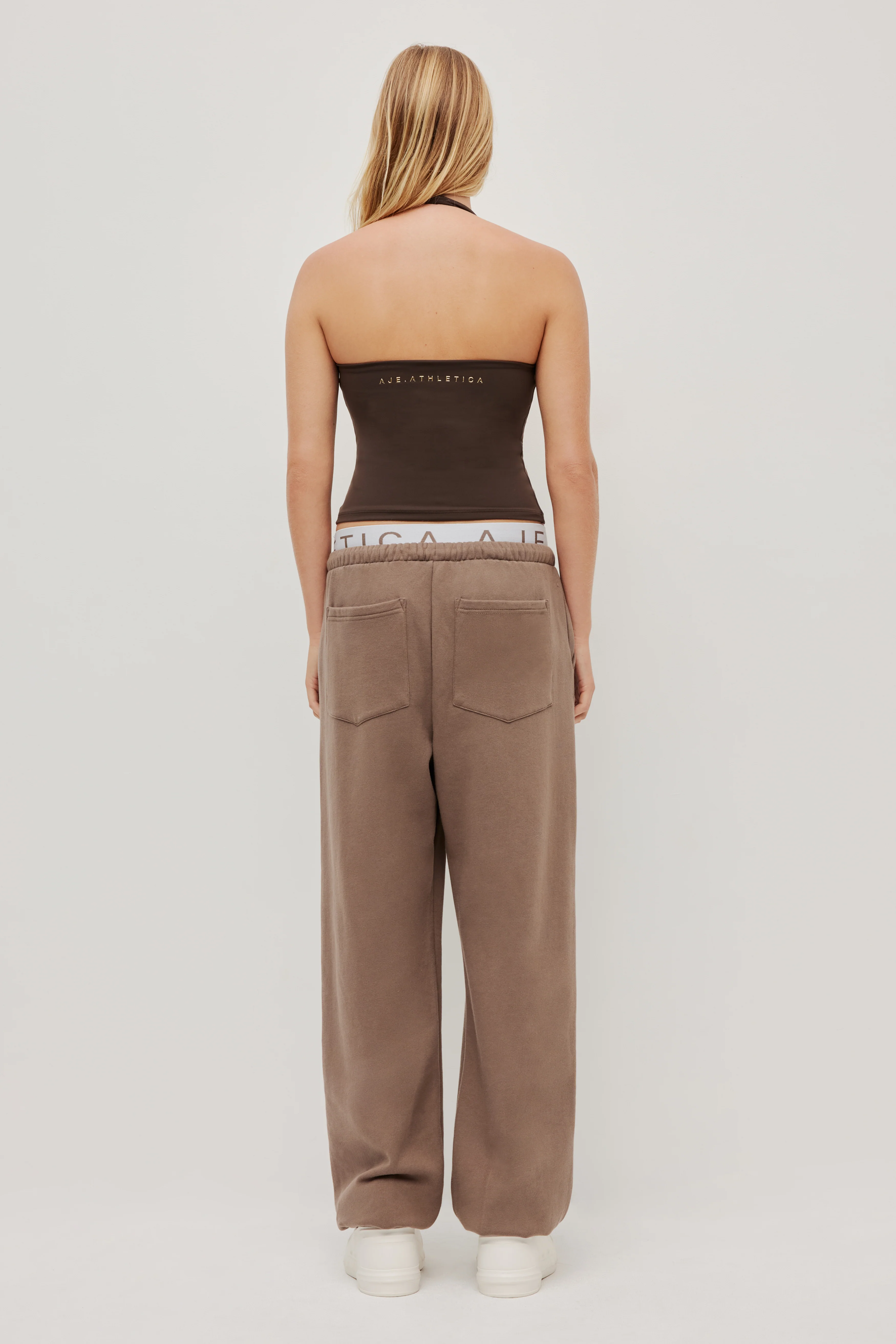 Cuffed Hem Logo Track Pants - Image 6