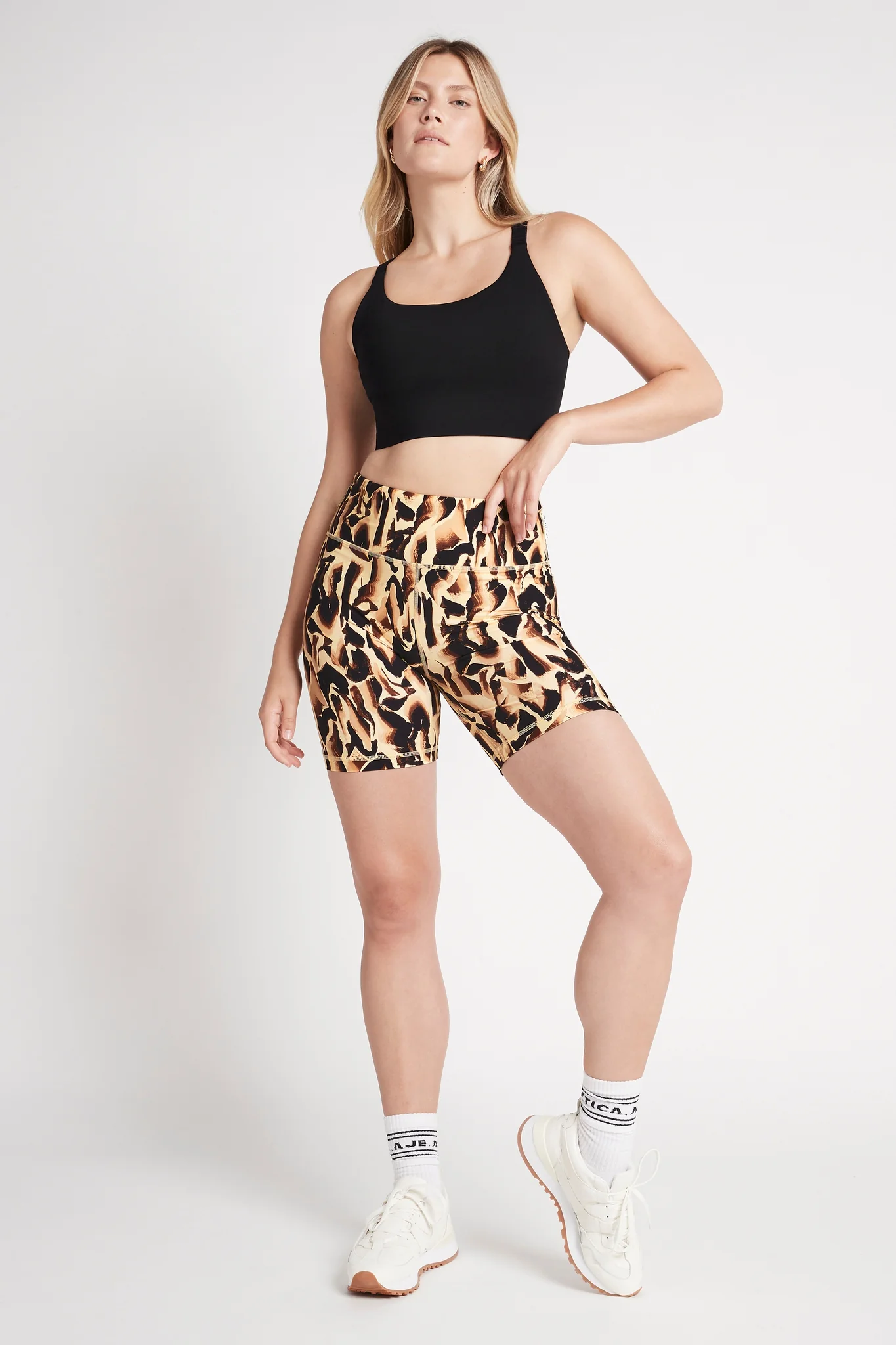 Cut Out Cross Back Sports Bra 314 - Image 12