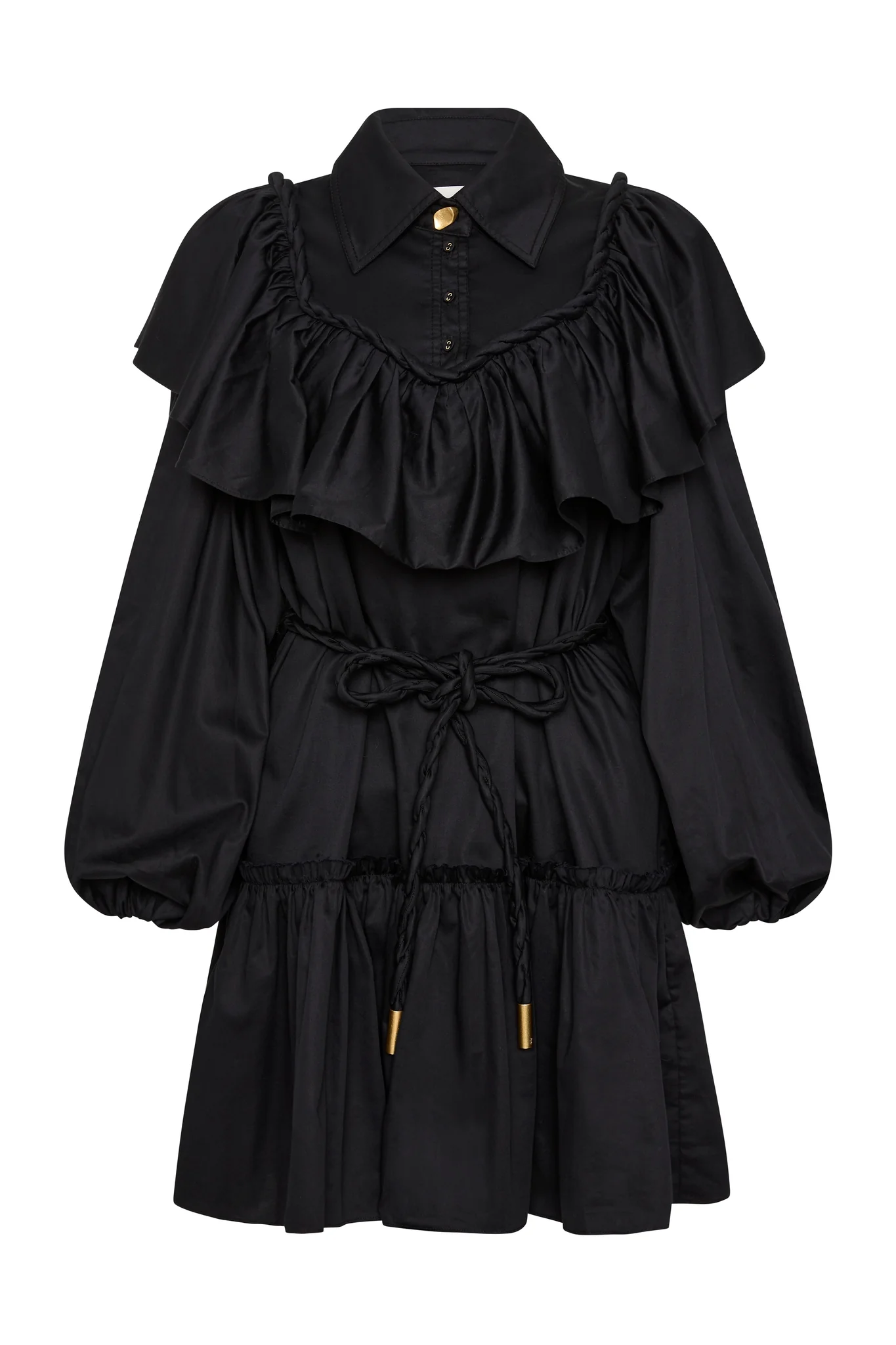 Dahlia Flounce Mini Dress - Image 2