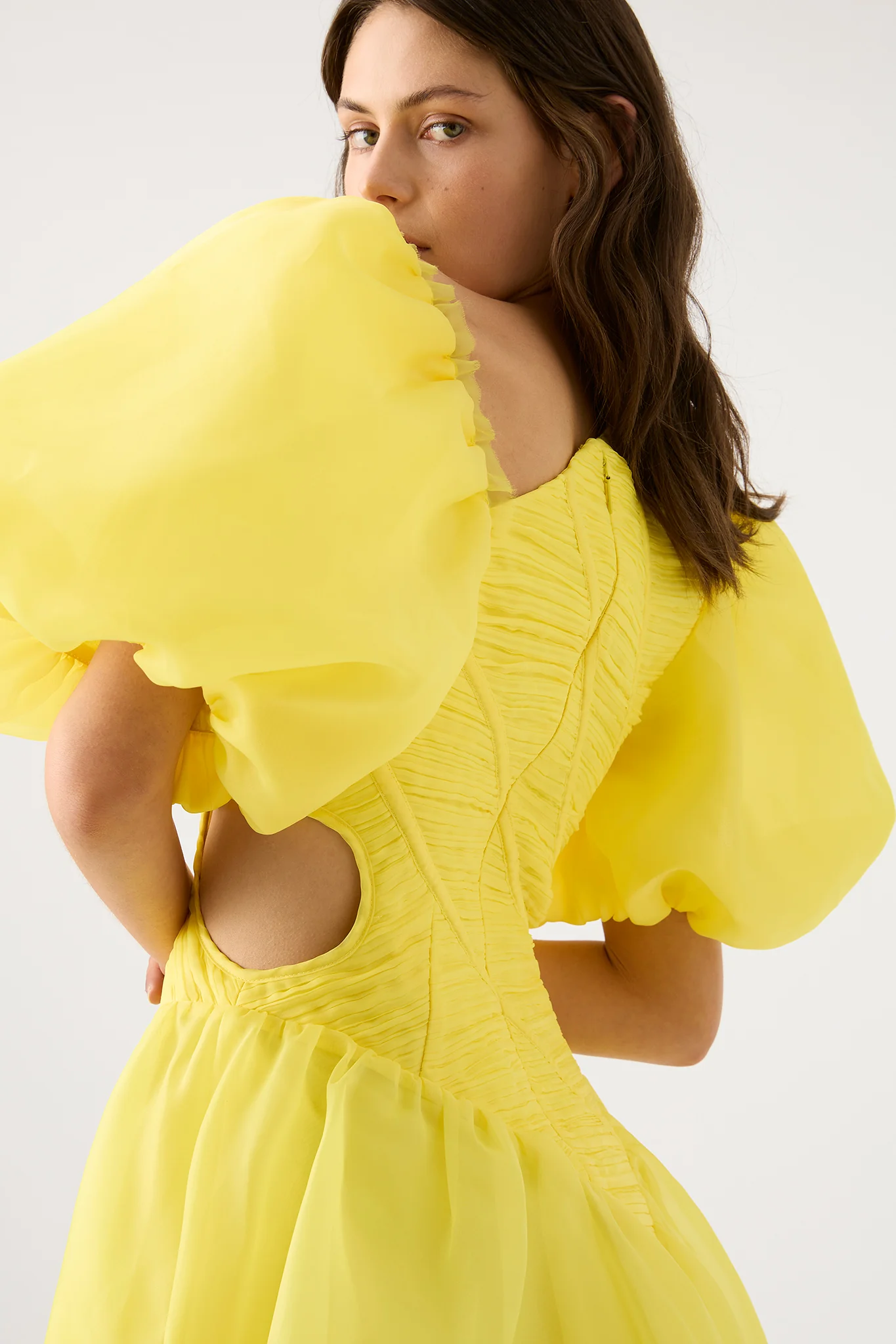 Dawn Ruched Mini Dress - Image 4