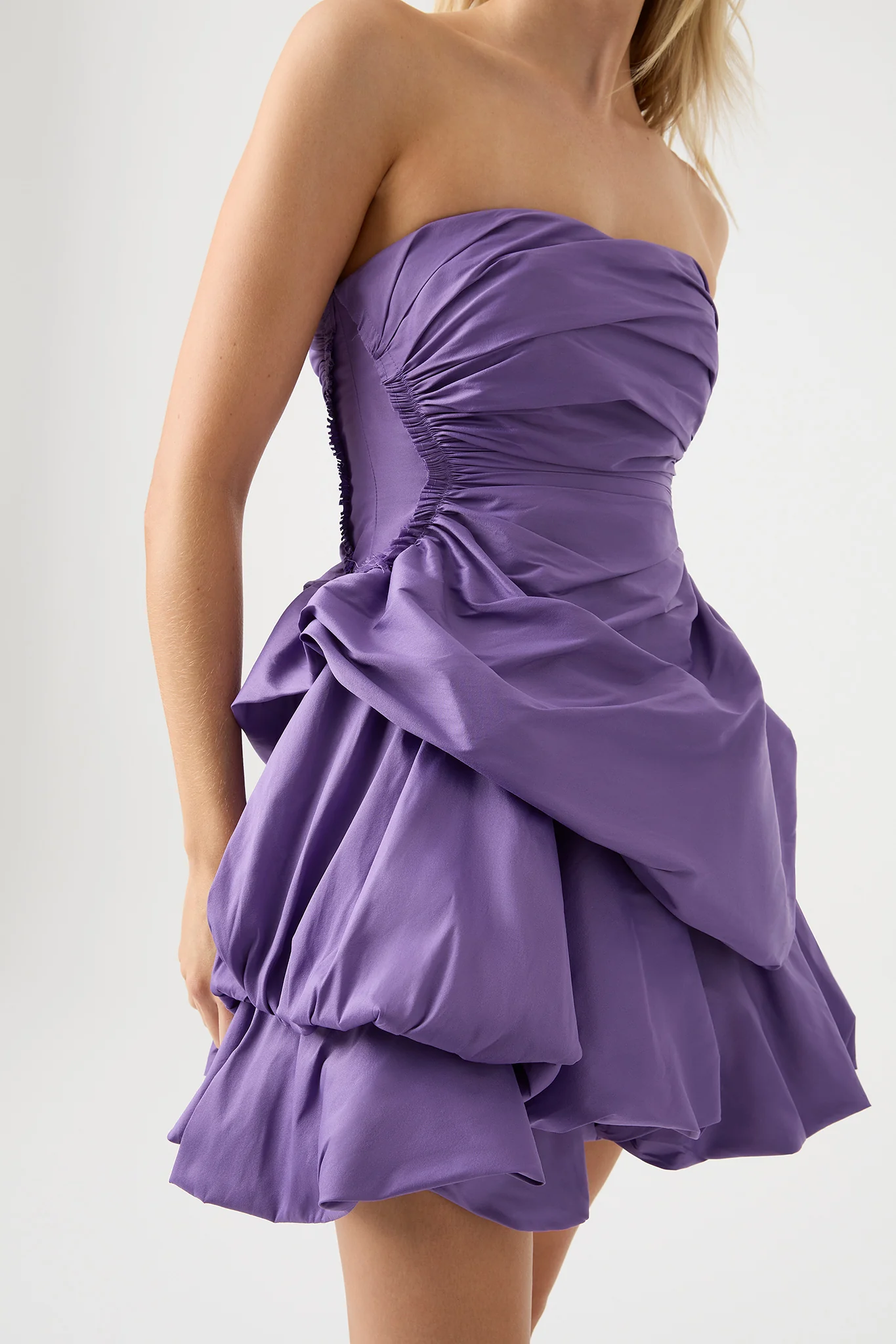 Daybreak Strapless Mini Dress - Image 4