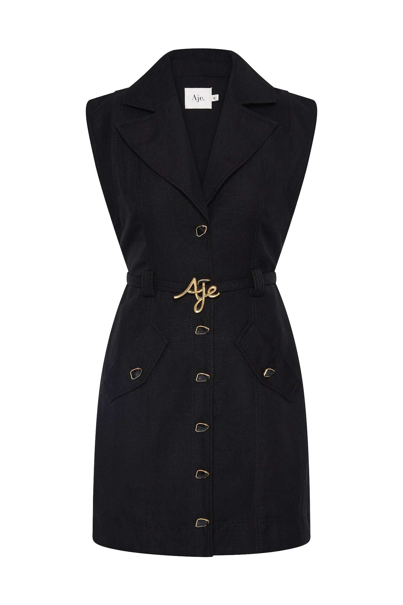 Desiree Utility Mini Dress - Image 2