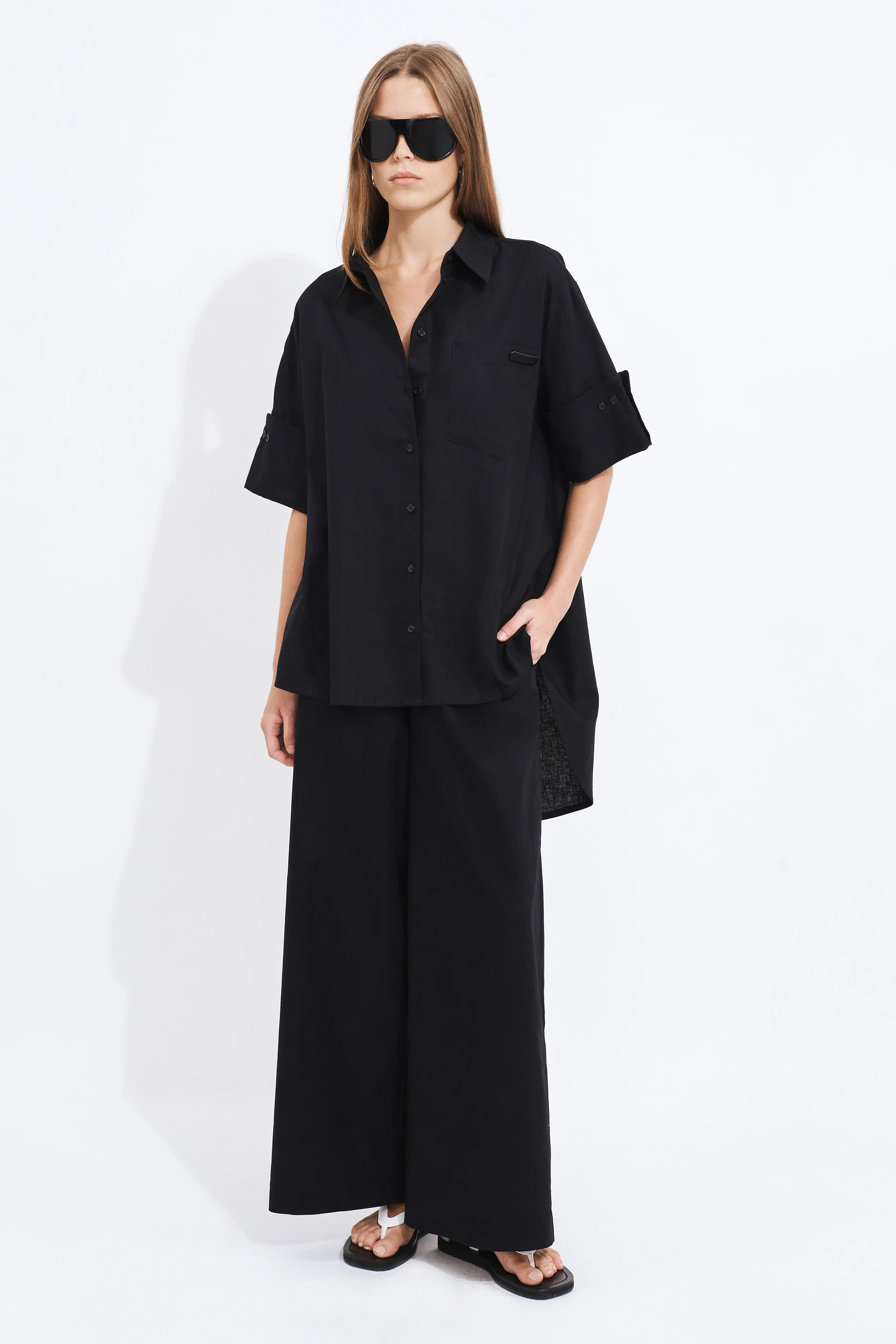 Dessie Oversized Shirt - Image 3