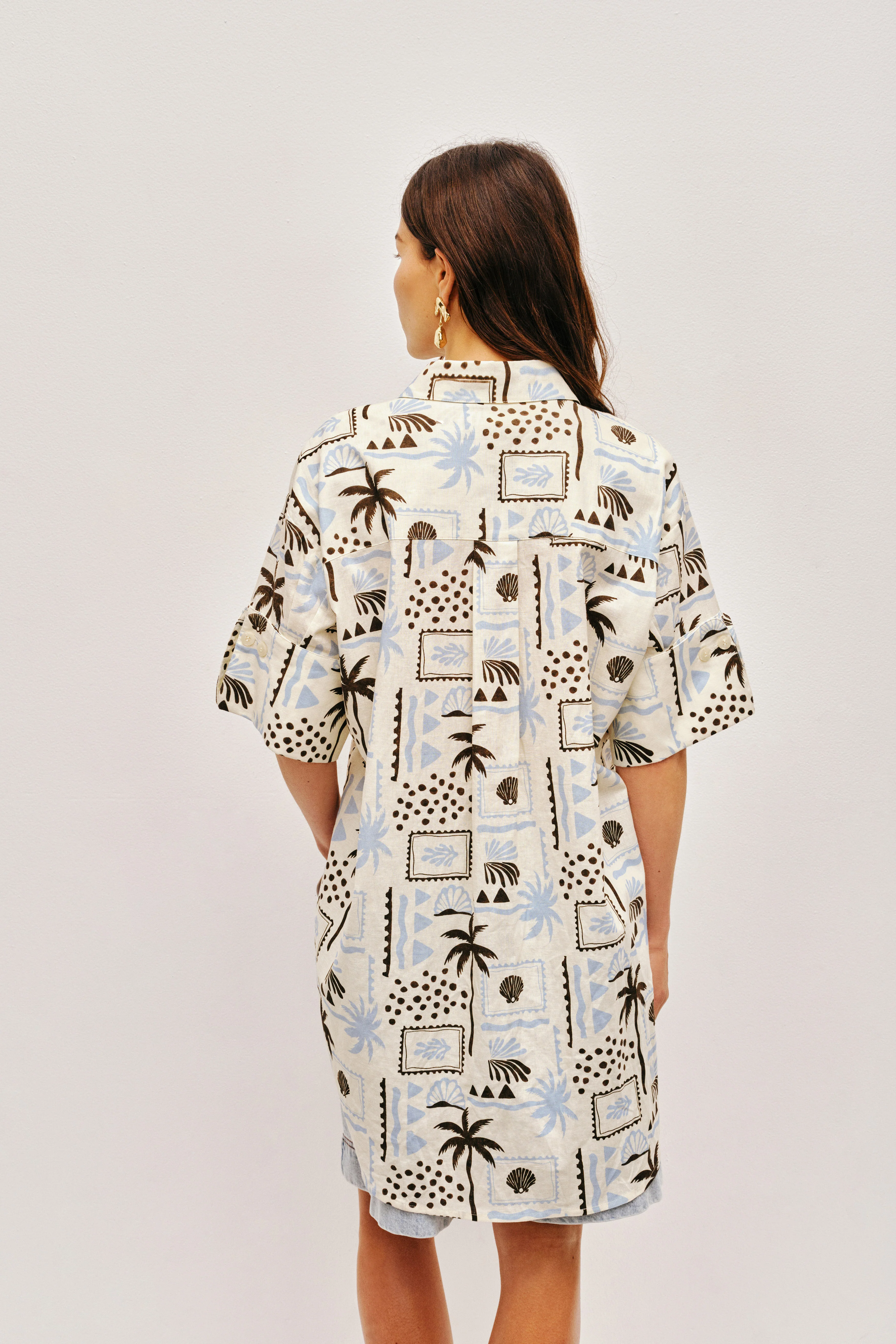 Dessie Oversized Shirt - Image 4