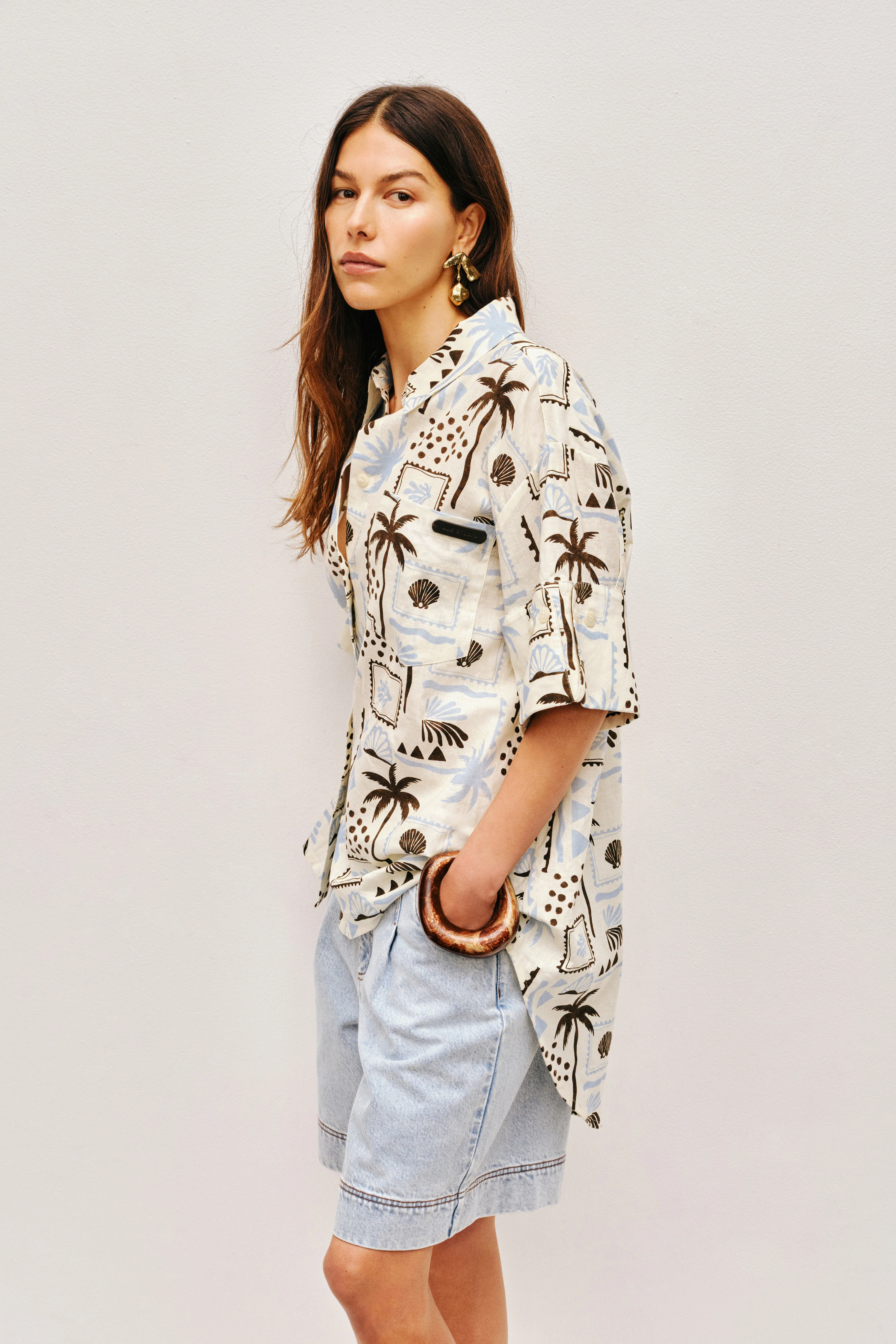 Dessie Oversized Shirt - Image 5