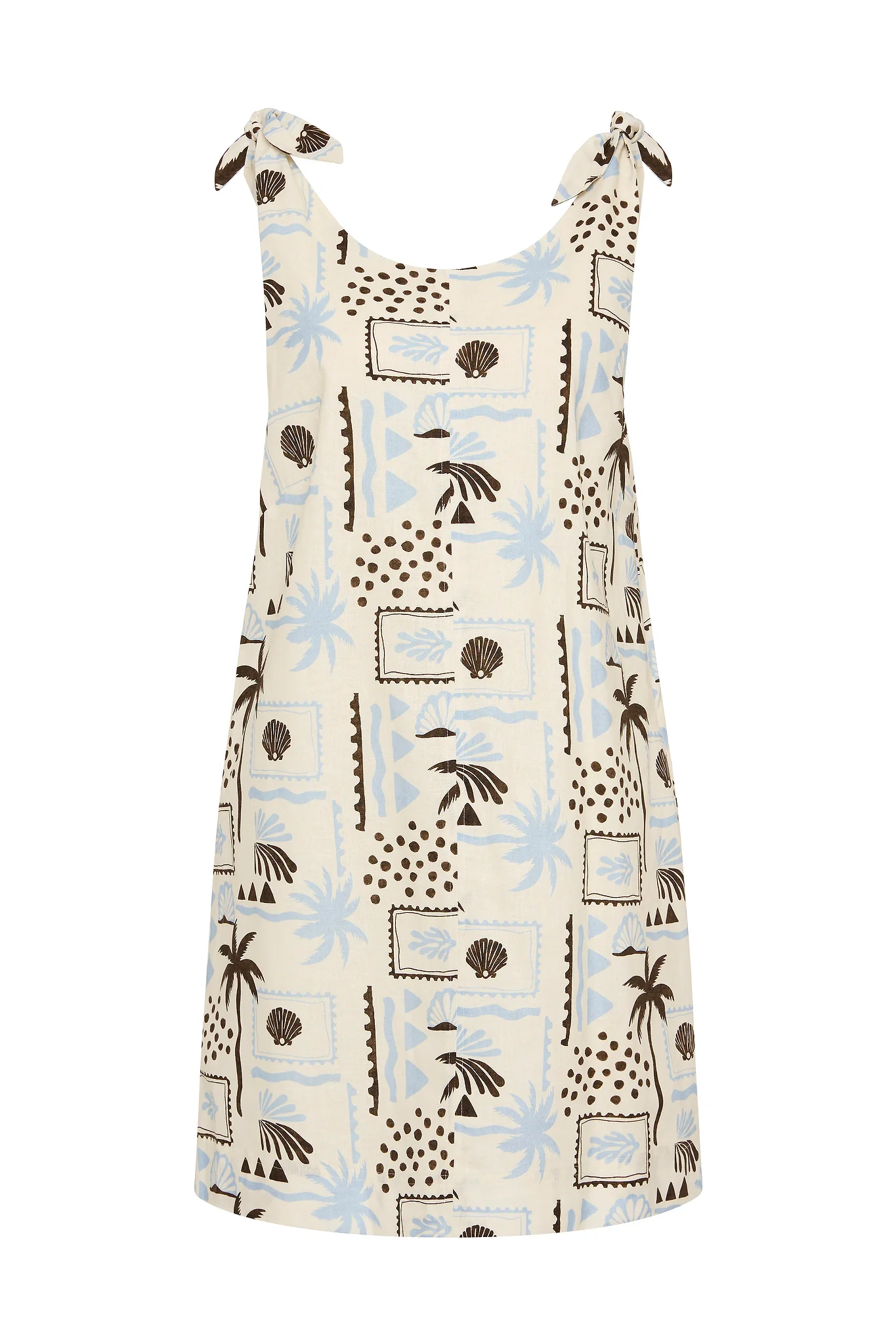 Dessie Tie Mini Dress - Image 2