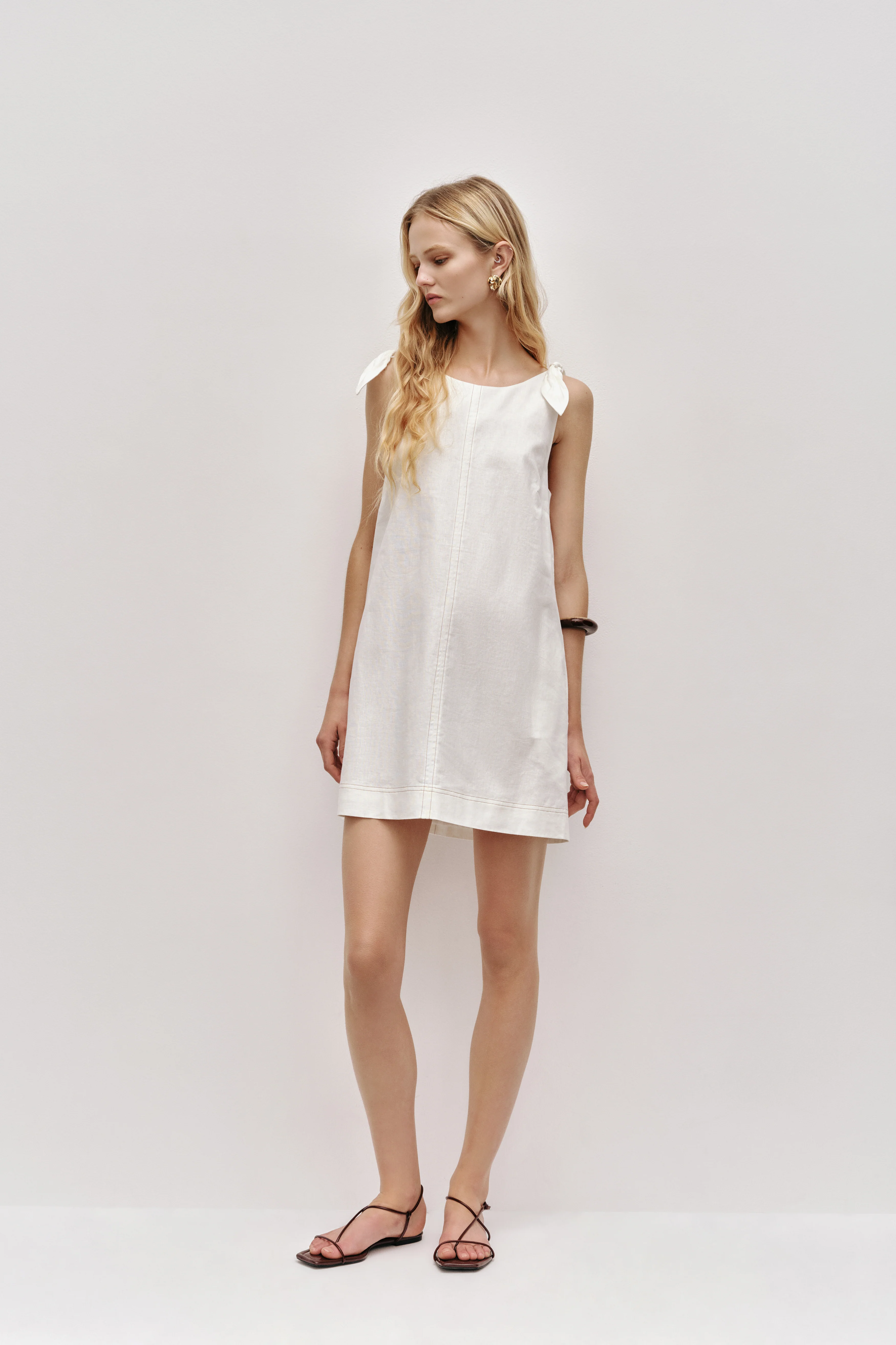 Dessie Tie Mini Dress