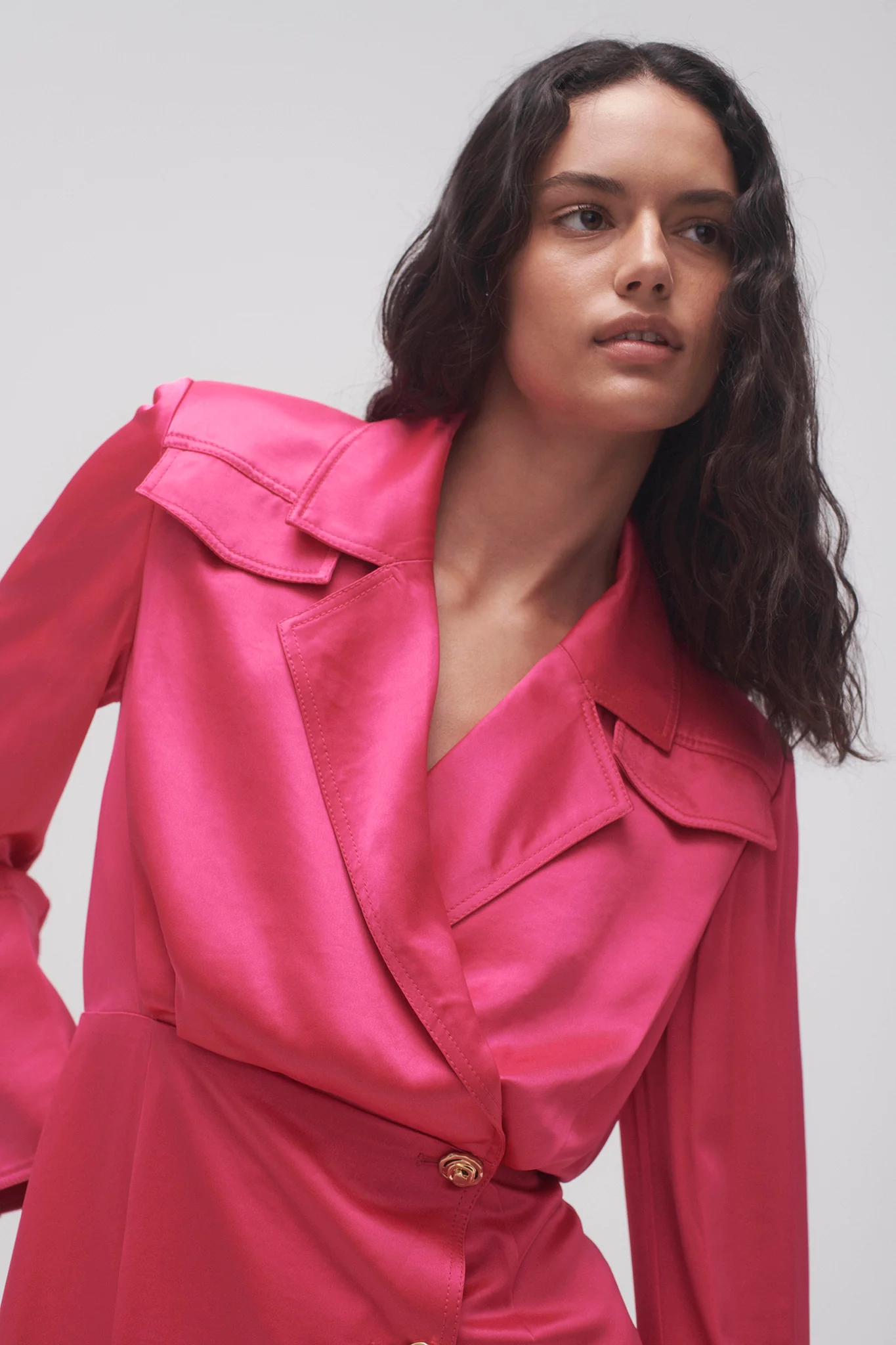 Echo Mini Shirt Dress - Image 7