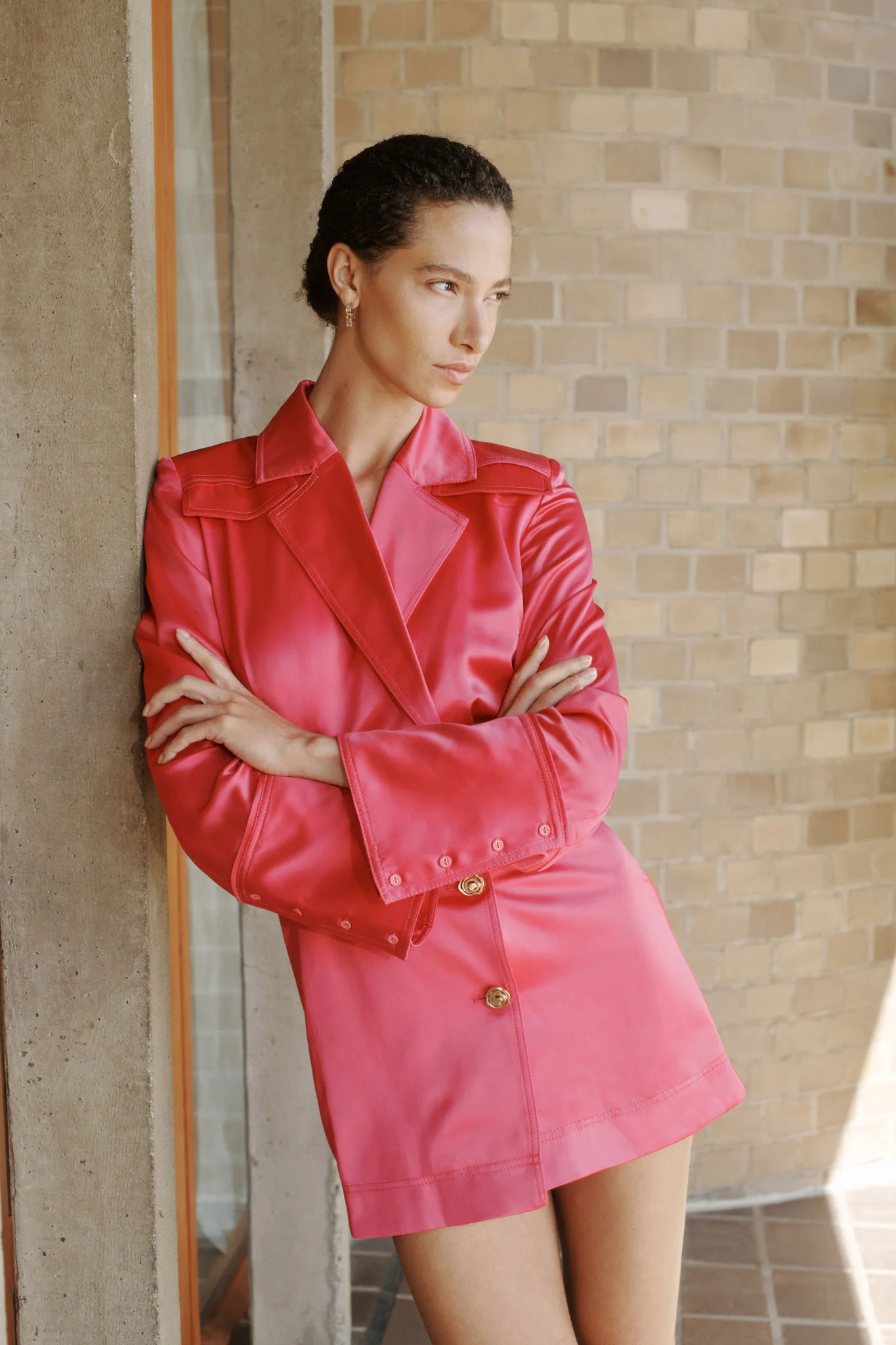 Echo Mini Shirt Dress - Image 8