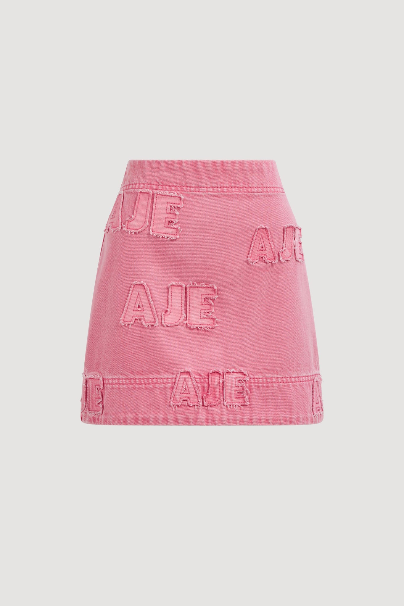 Electra Logo Denim Mini Skirt - Image 2