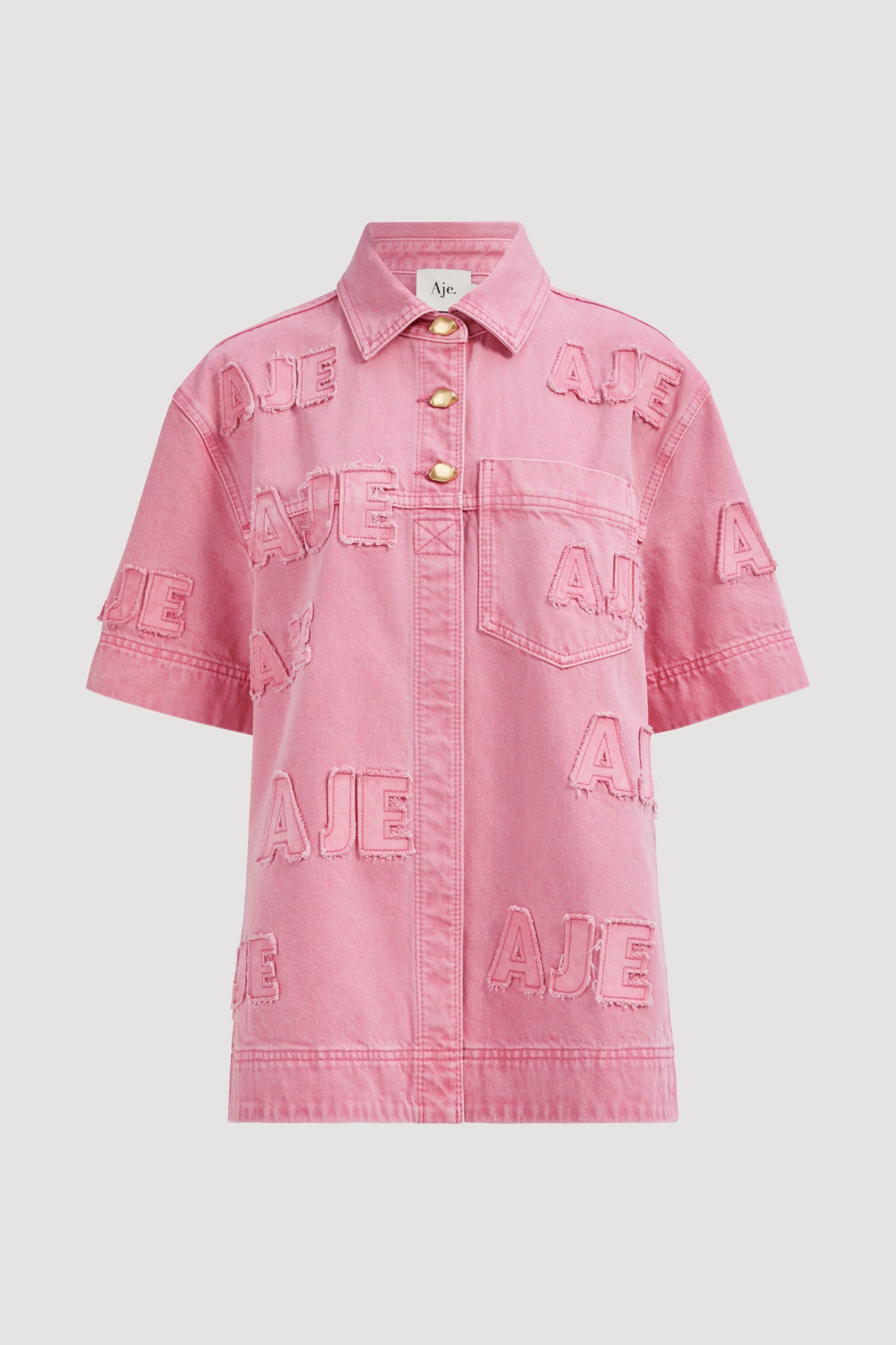 Electra Logo Denim Shirt - Image 2