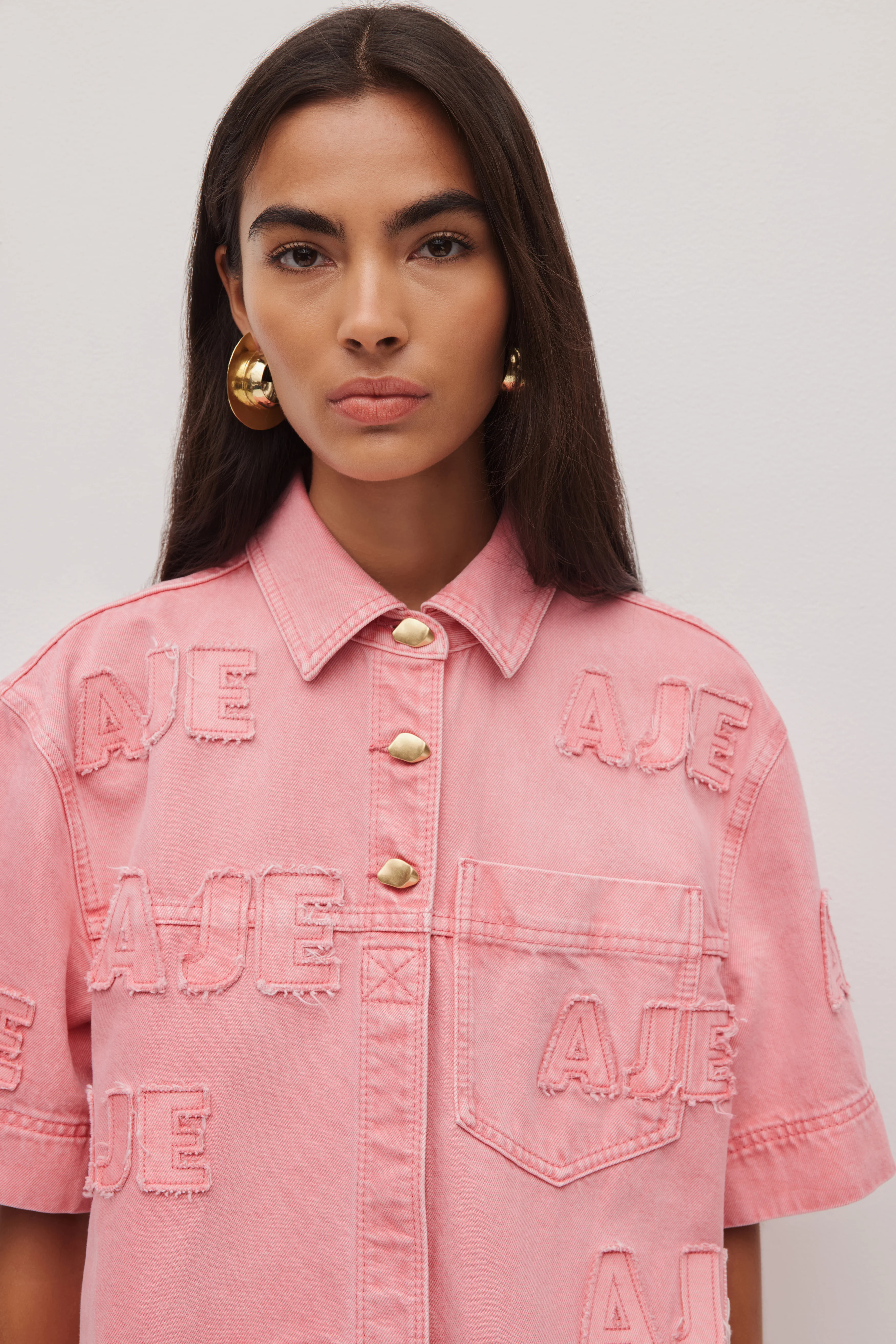 Electra Logo Denim Shirt - Image 4