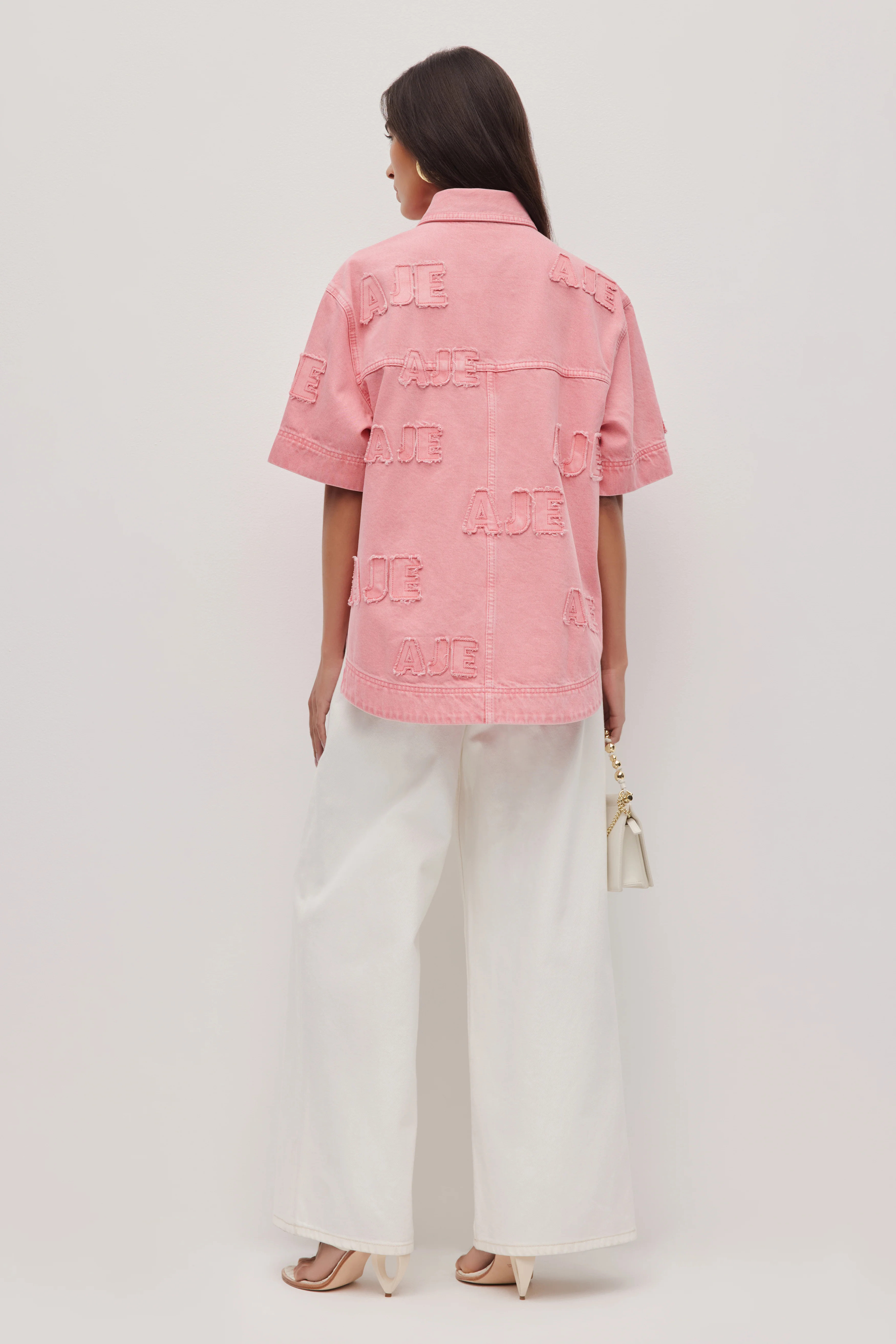 Electra Logo Denim Shirt - Image 6
