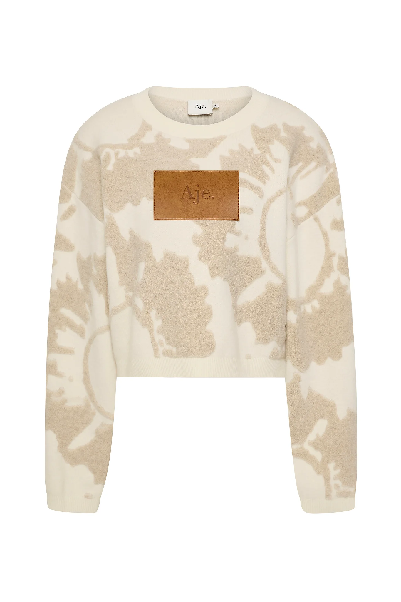 Emaline Cropped Knit Jumper - Image 2