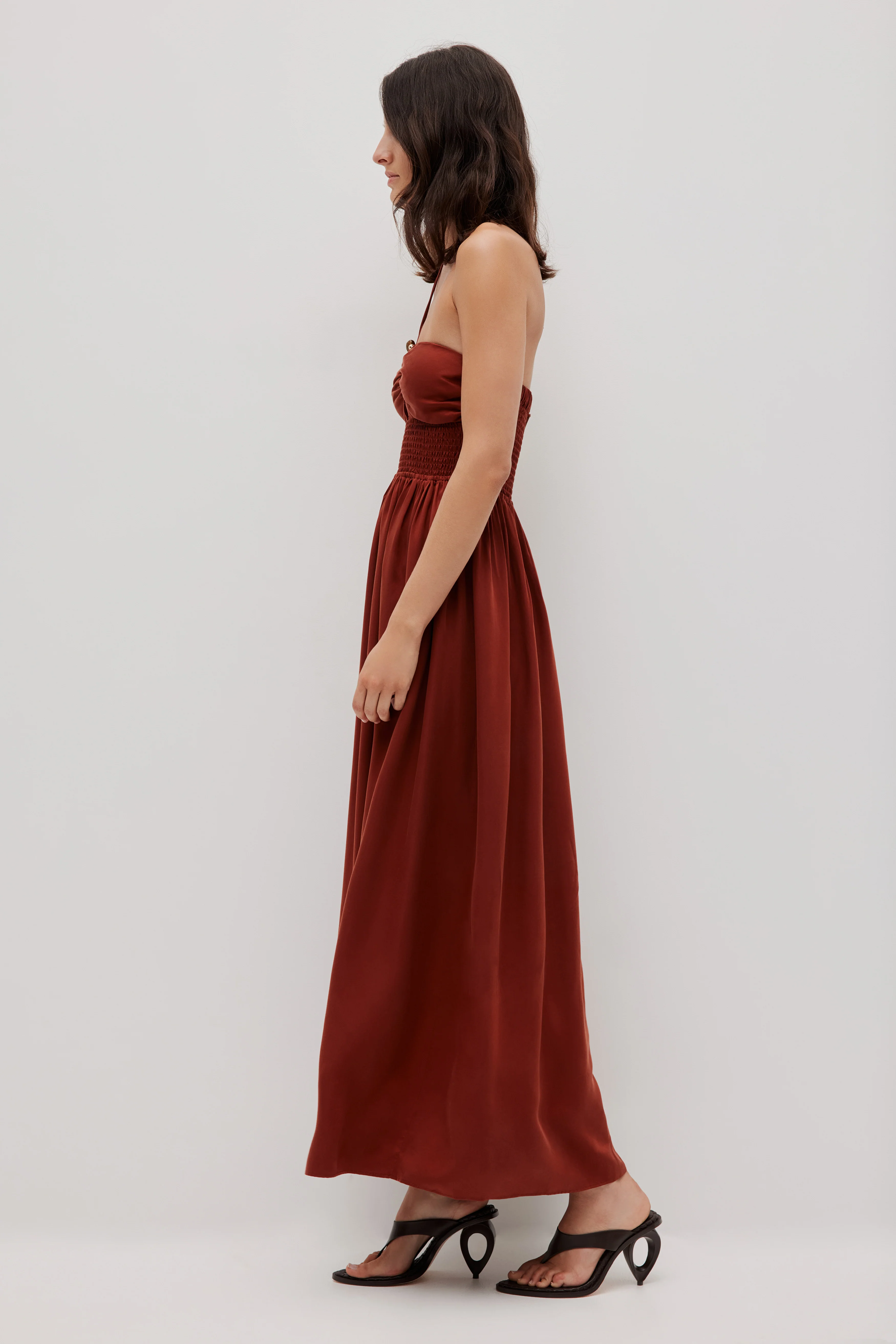 Emberlyn Halter Maxi Dress - Image 5