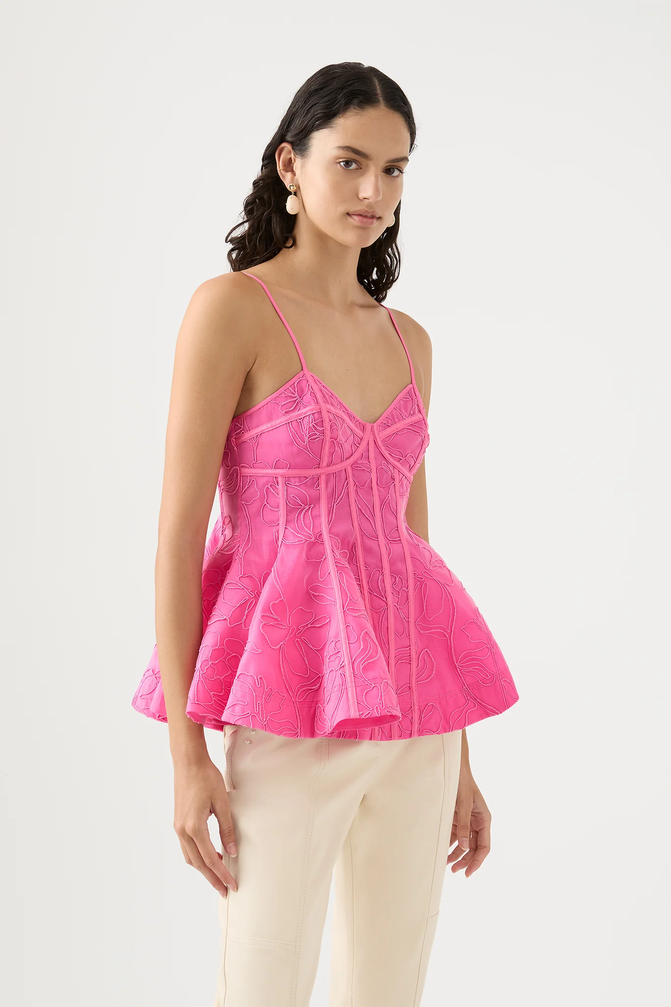 Evangeline Flared Camisole Top - Image 6