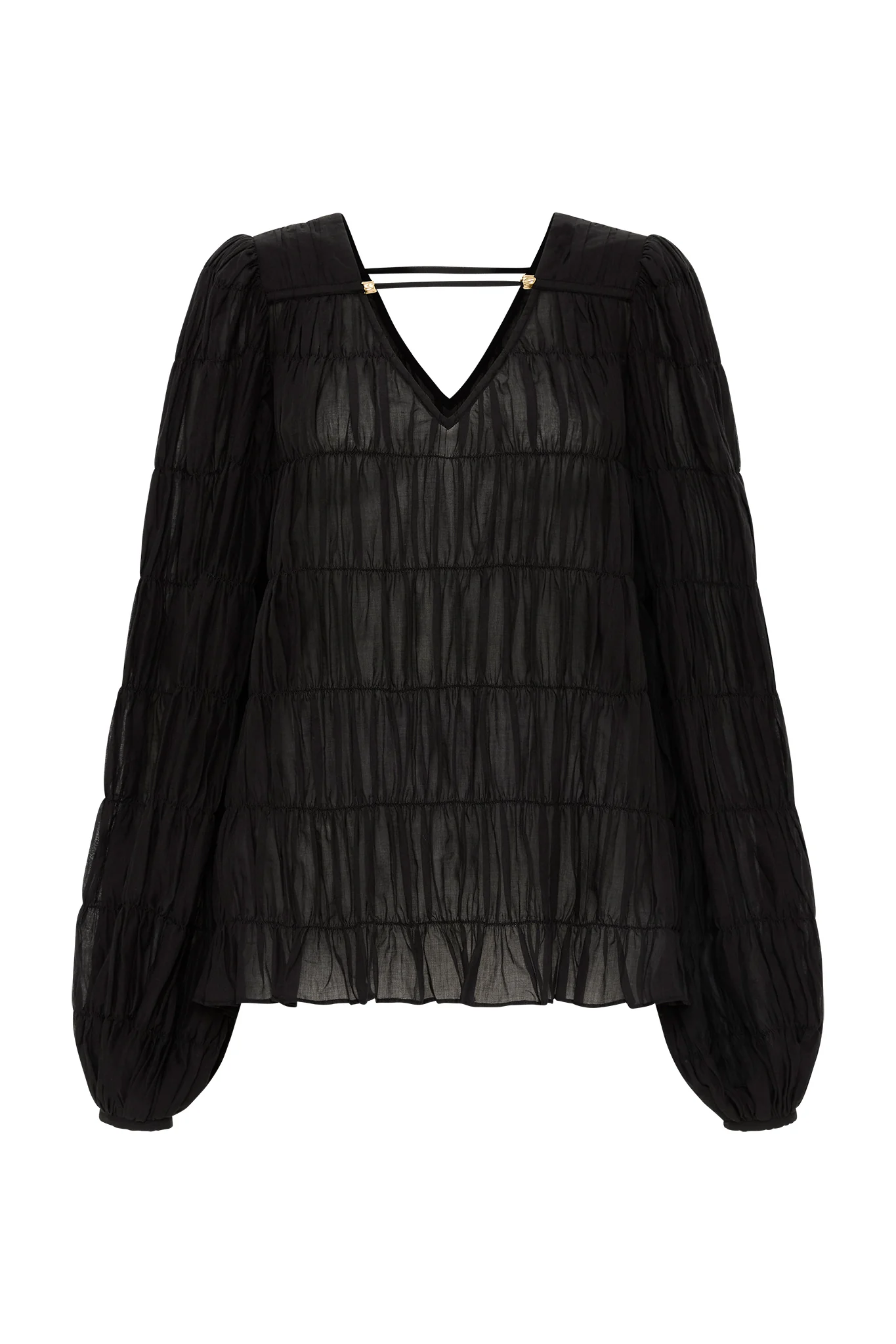 Evelina Ruched Blouse - Image 2