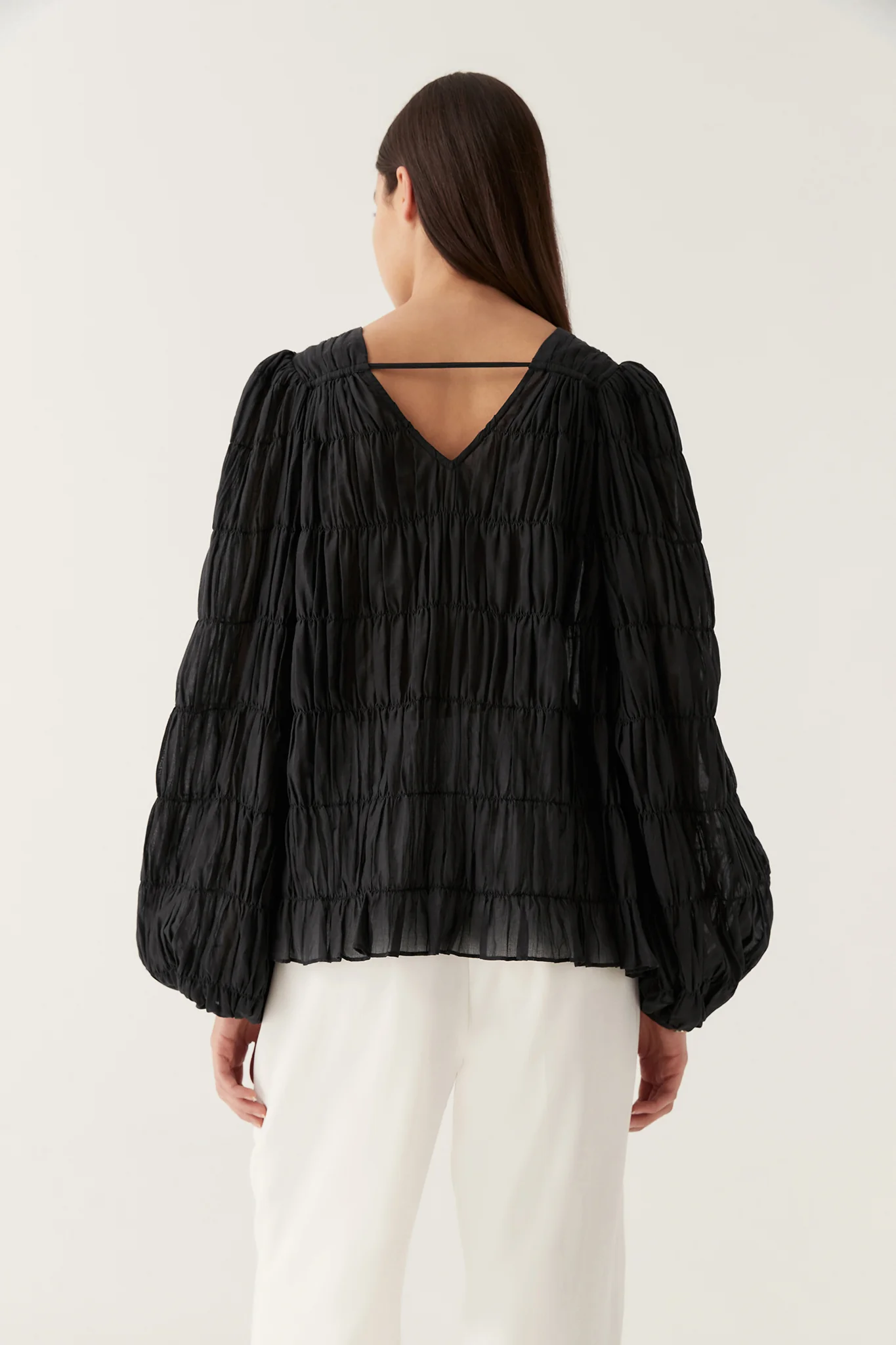 Evelina Ruched Blouse - Image 6