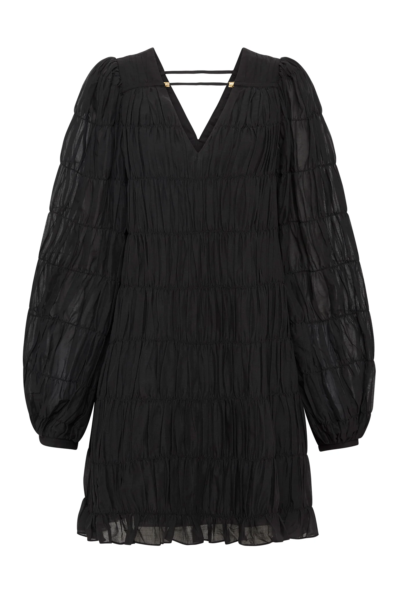 Evelina Ruched Mini Dress - Image 2