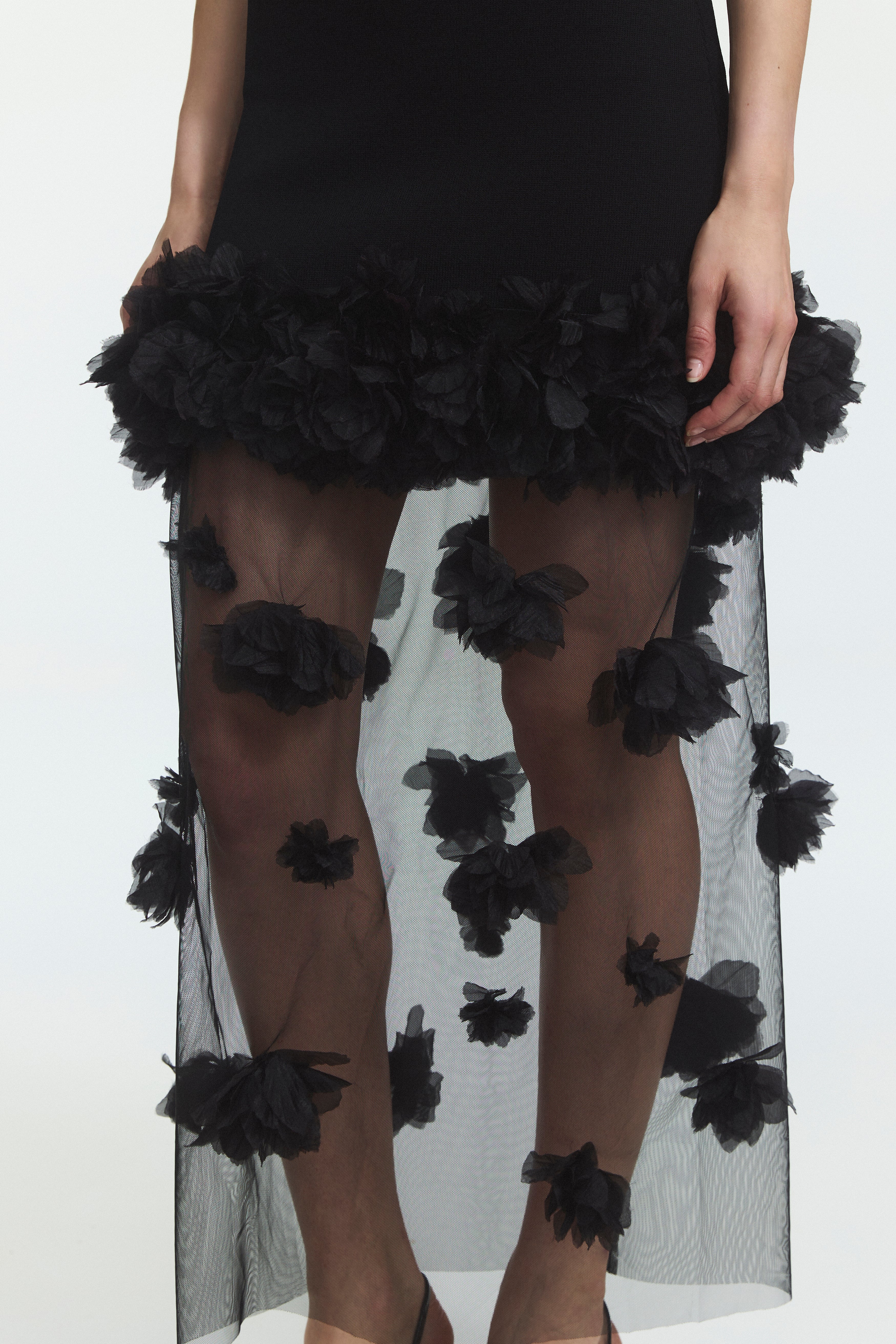 Fleura Knit Midi Skirt - Image 4