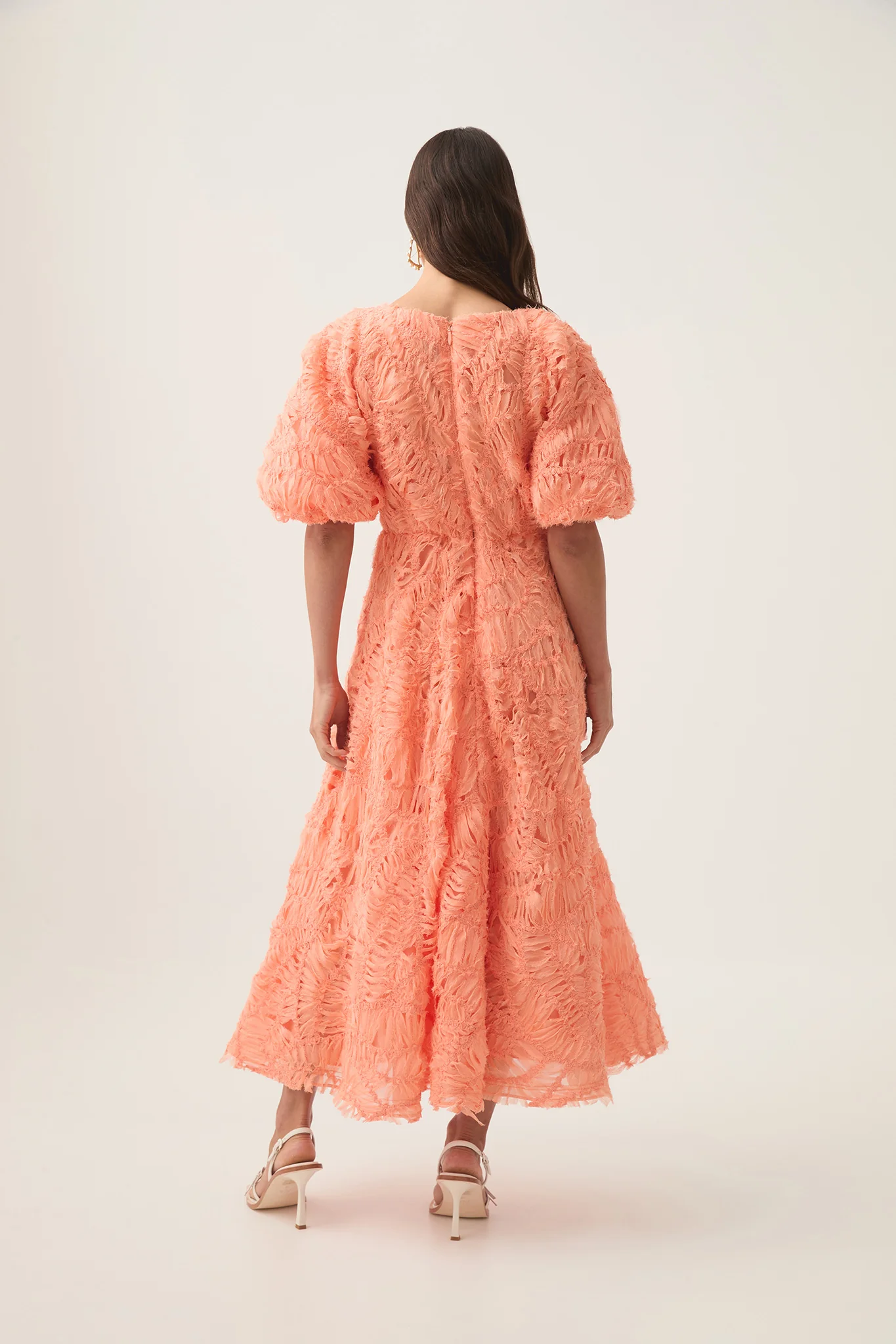 Florential Textured Midi Dress - Image 6