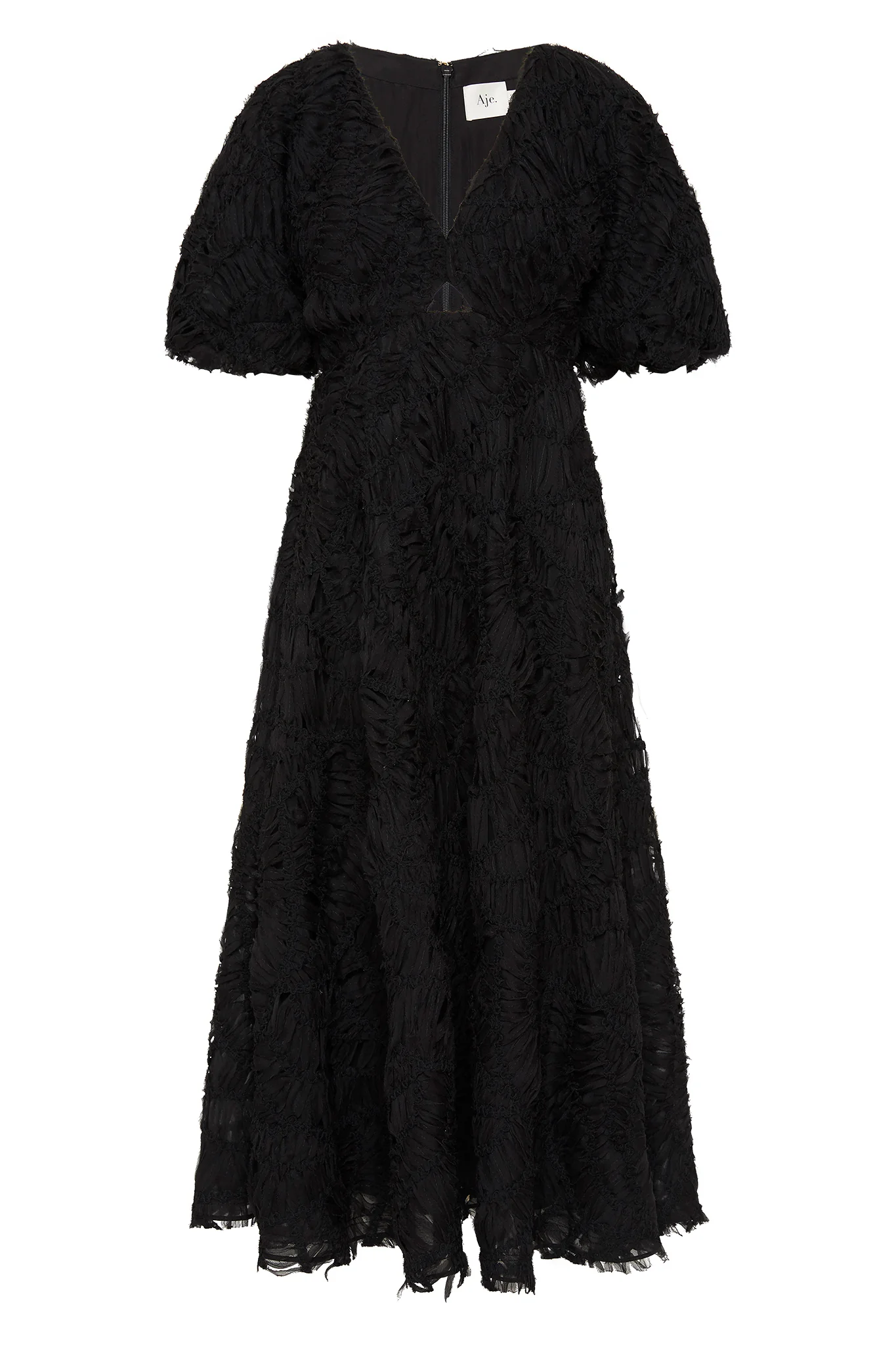 Florential Textured Midi Dress - Image 2