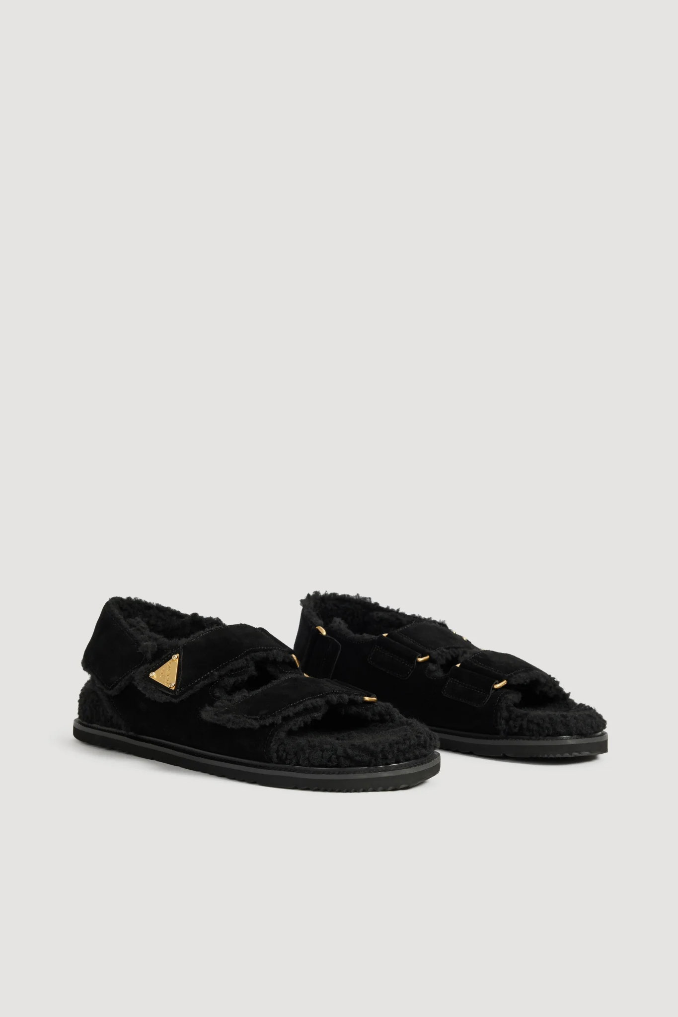 Fluffy Strap Sandal - Image 4