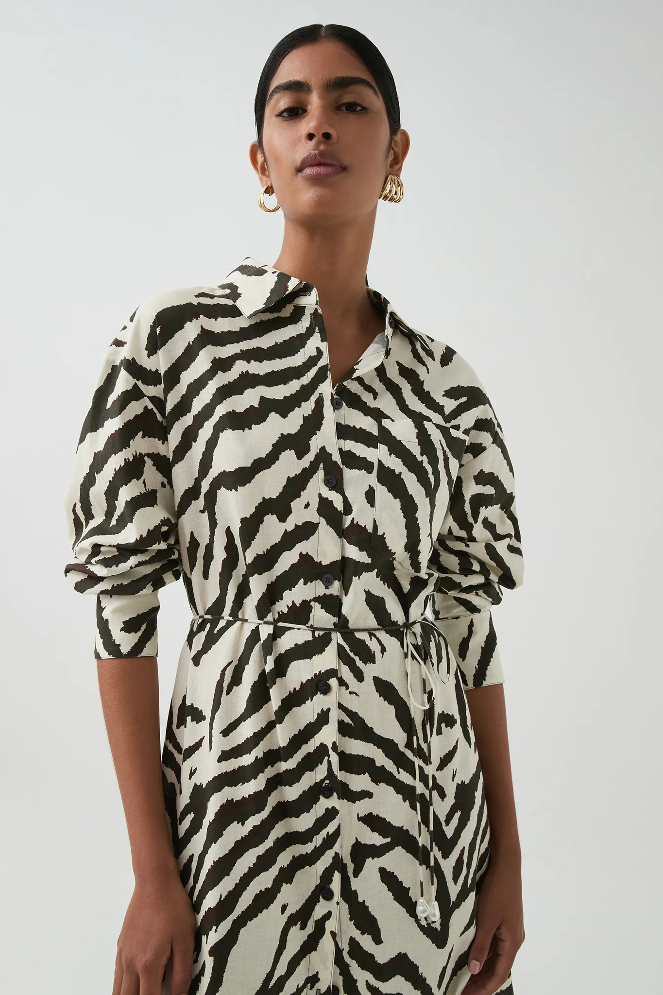 Georgie Maxi Shirt Dress - Image 3