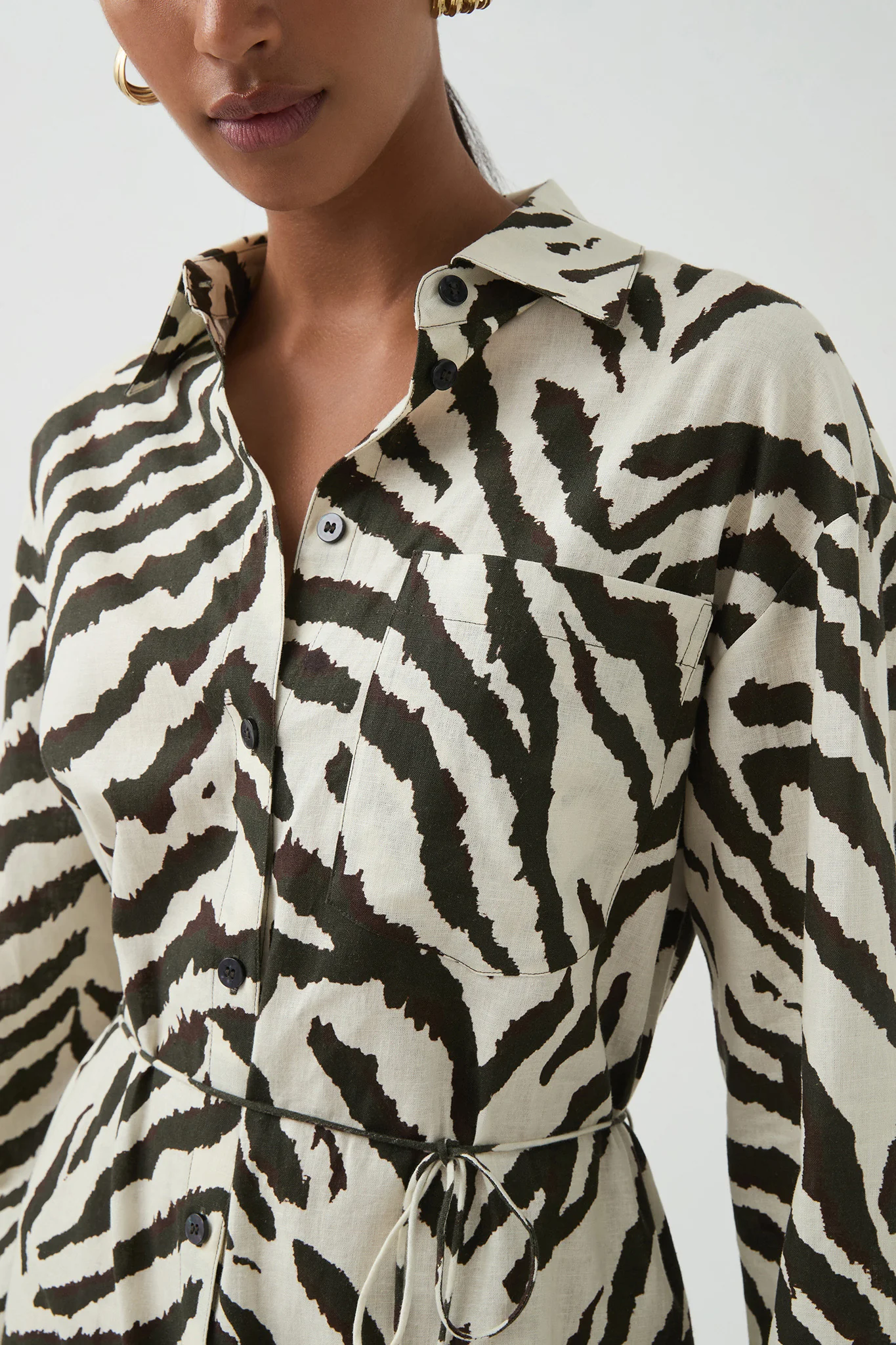 Georgie Maxi Shirt Dress - Image 4