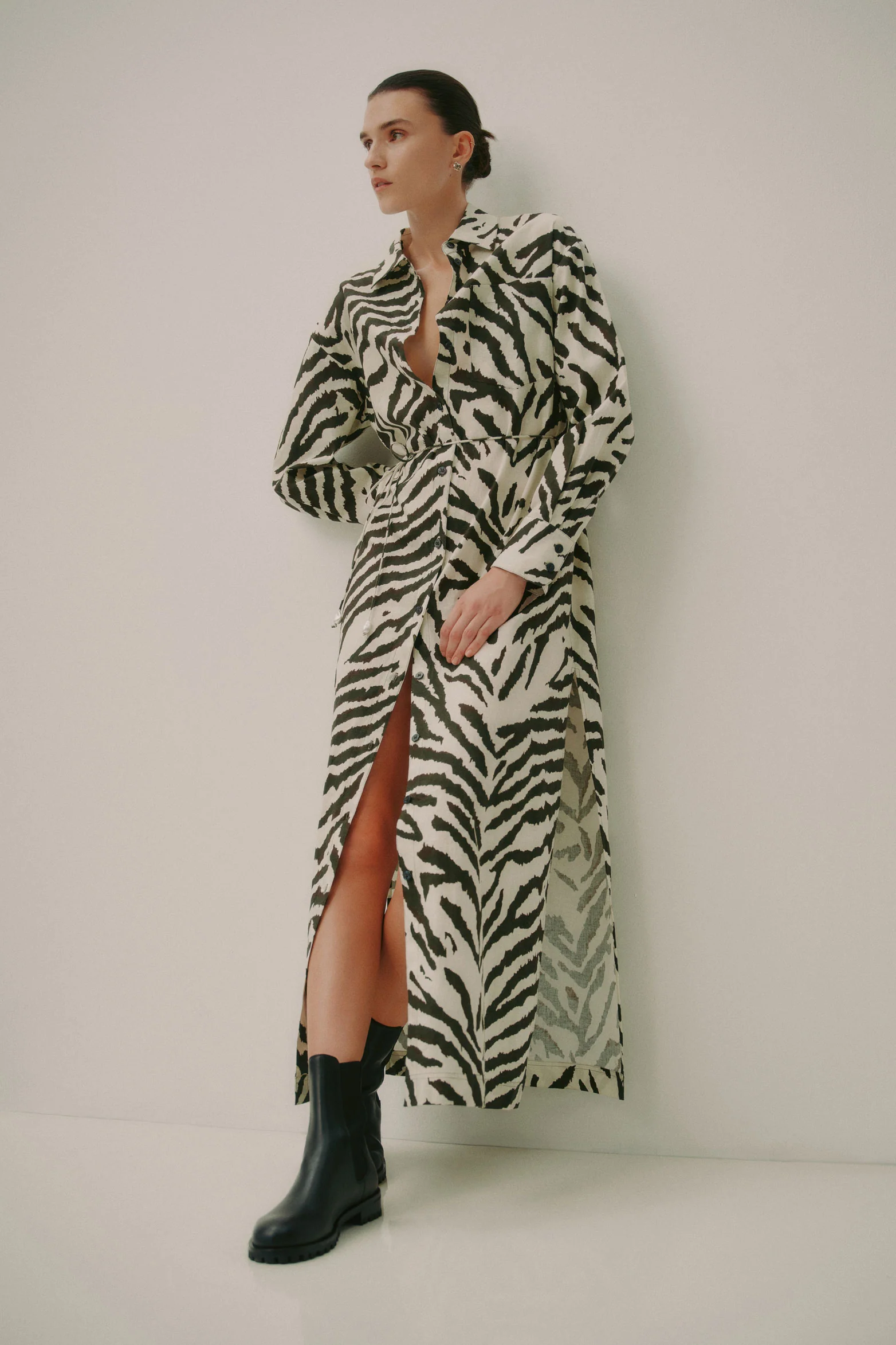 Georgie Maxi Shirt Dress - Image 8